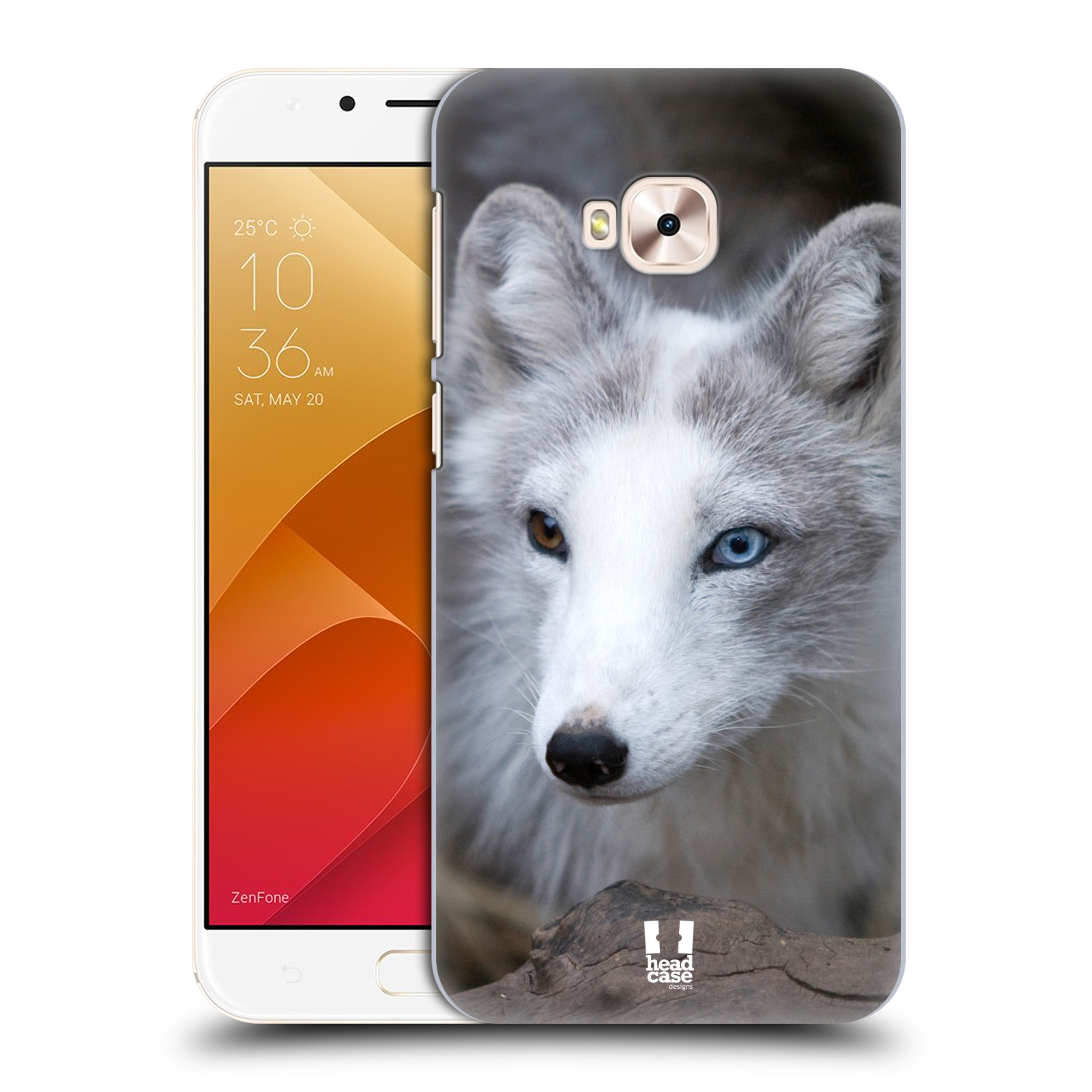 HEAD CASE plastový obal na mobil Asus Zenfone 4 Selfie Pro ZD552KL vzor slavná zvířata foto  Liška polární