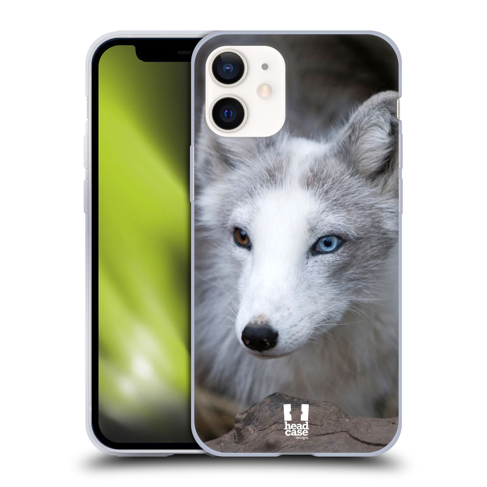 Plastový obal na mobil Apple Iphone 12 MINI vzor slavná zvířata foto  Liška polární