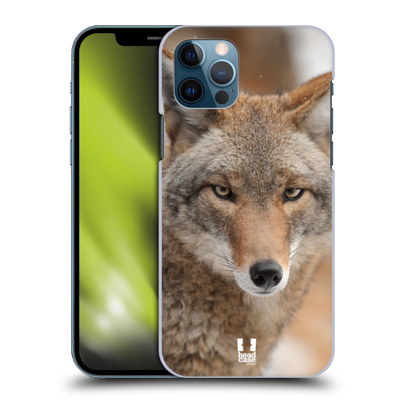 HEAD CASE plastový obal na mobil Apple Iphone 12 / Iphone 12 PRO vzor slavná zvířata foto kojot