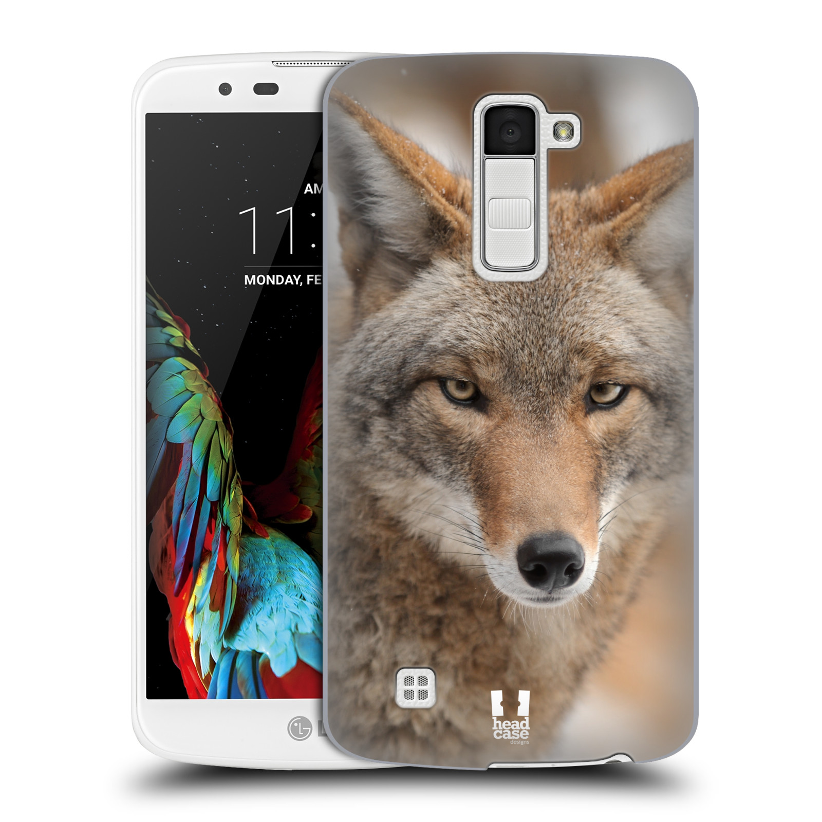HEAD CASE plastový obal na mobil LG K10 vzor slavná zvířata foto kojot