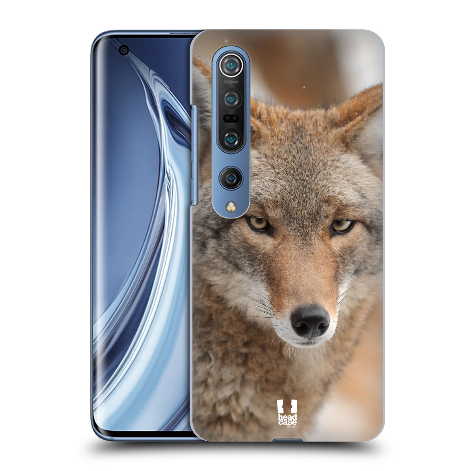 HEAD CASE plastový obal na mobil Xiaomi Mi 10 vzor slavná zvířata foto kojot
