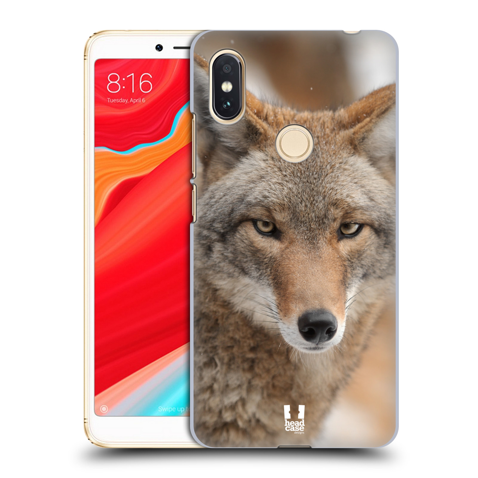 HEAD CASE plastový obal na mobil Xiaomi Redmi S2 vzor slavná zvířata foto kojot