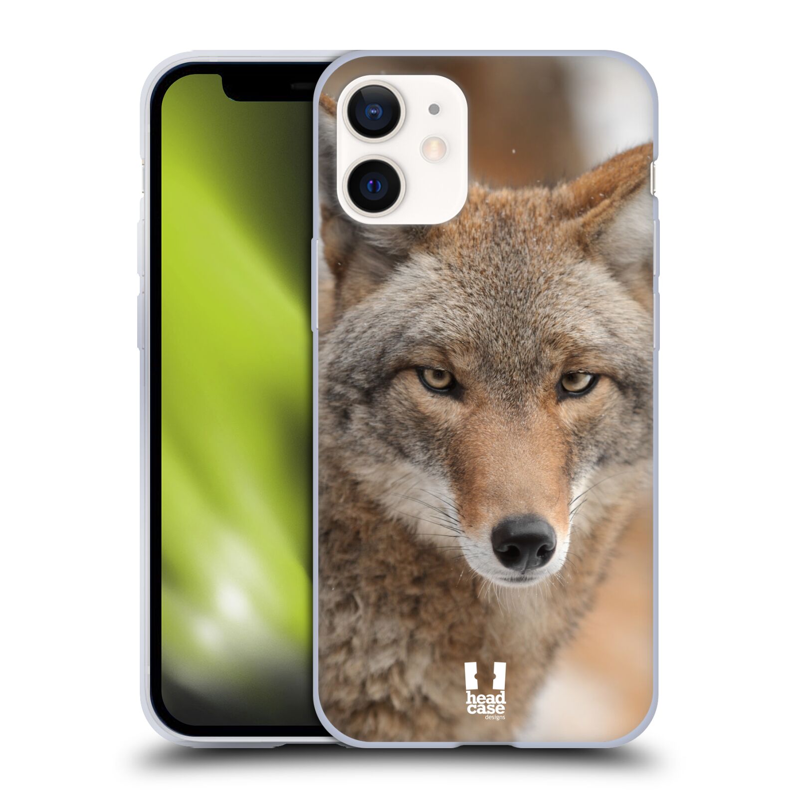 Plastový obal na mobil Apple Iphone 12 MINI vzor slavná zvířata foto kojot