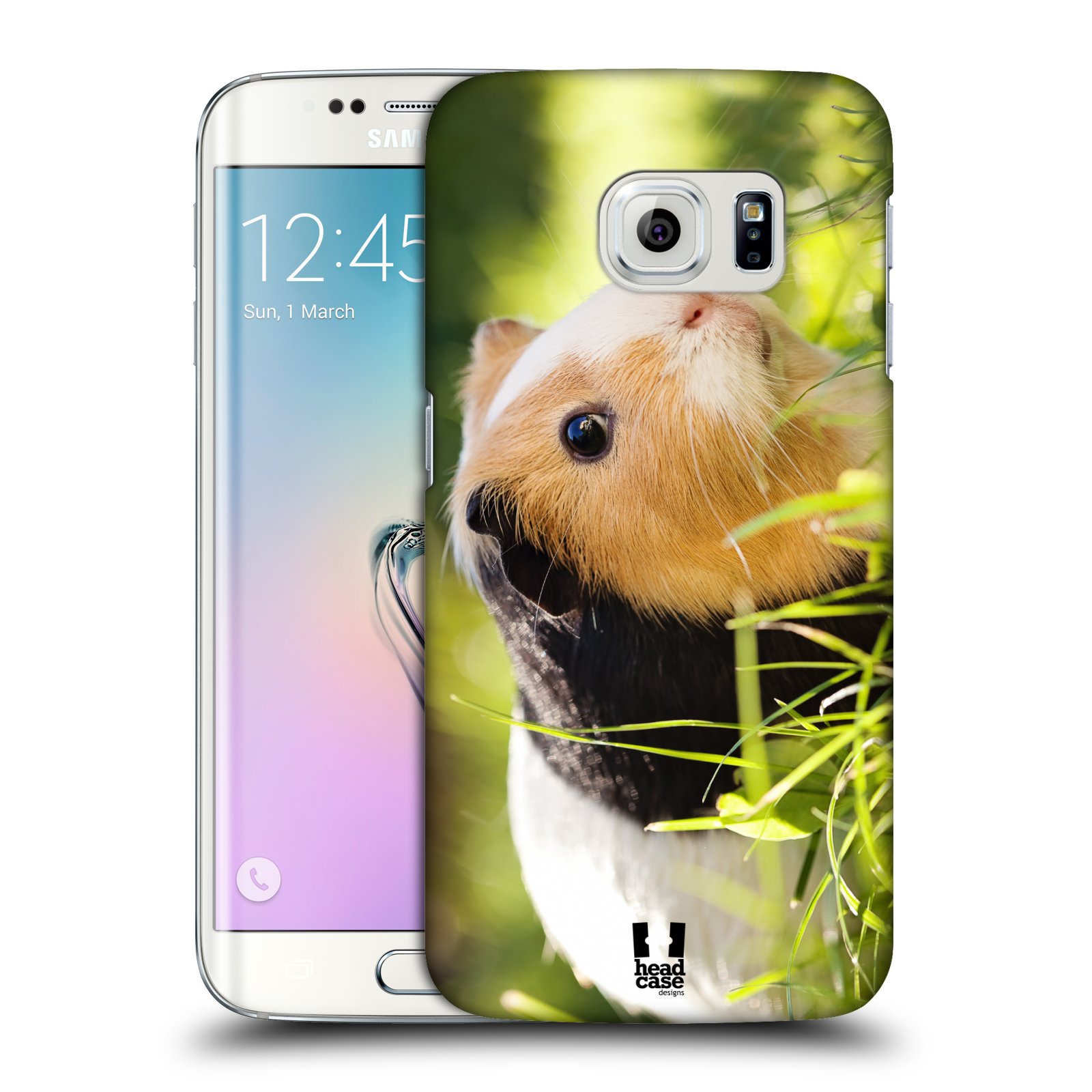 HEAD CASE plastový obal na mobil SAMSUNG Galaxy S6 EDGE (G9250, G925, G925F) vzor slavná zvířata foto morče