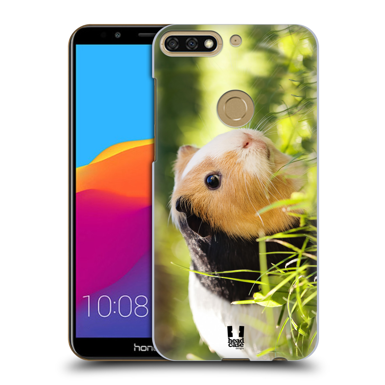 HEAD CASE plastový obal na mobil Honor 7c vzor slavná zvířata foto morče