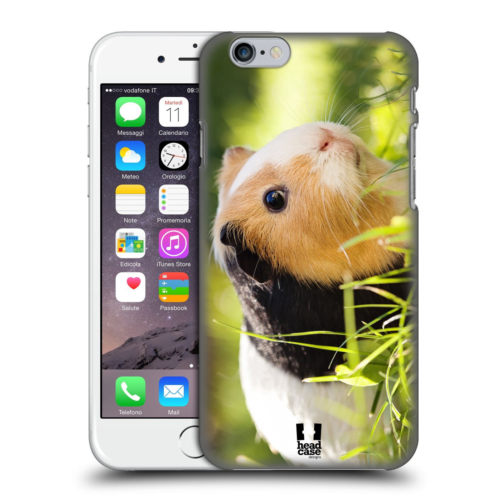 Plastové pouzdro pro mobil Apple Iphone 6/6S vzor slavná zvířata foto morče