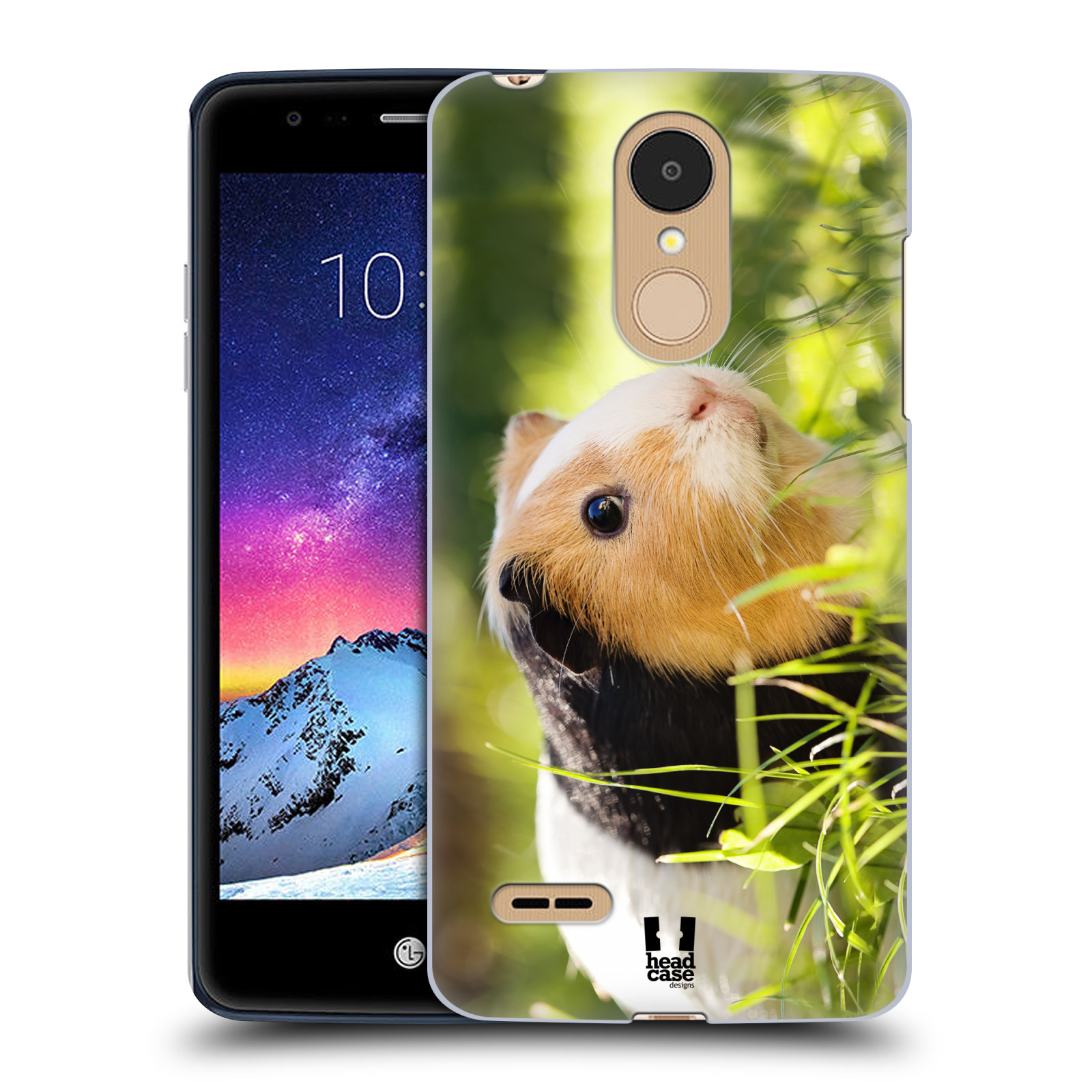 HEAD CASE plastový obal na mobil LG K9 / K8 2018 vzor slavná zvířata foto morče