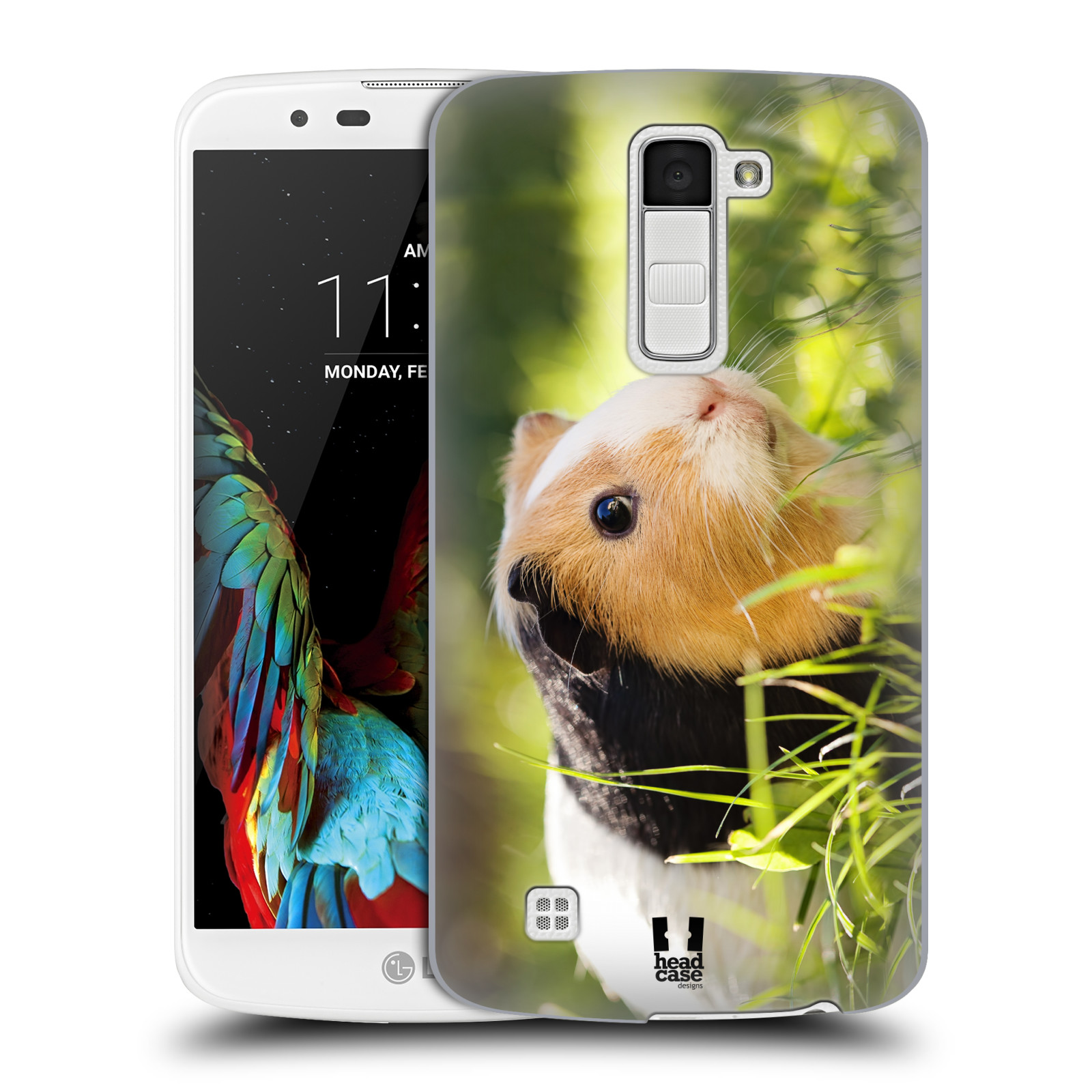 HEAD CASE plastový obal na mobil LG K10 vzor slavná zvířata foto morče