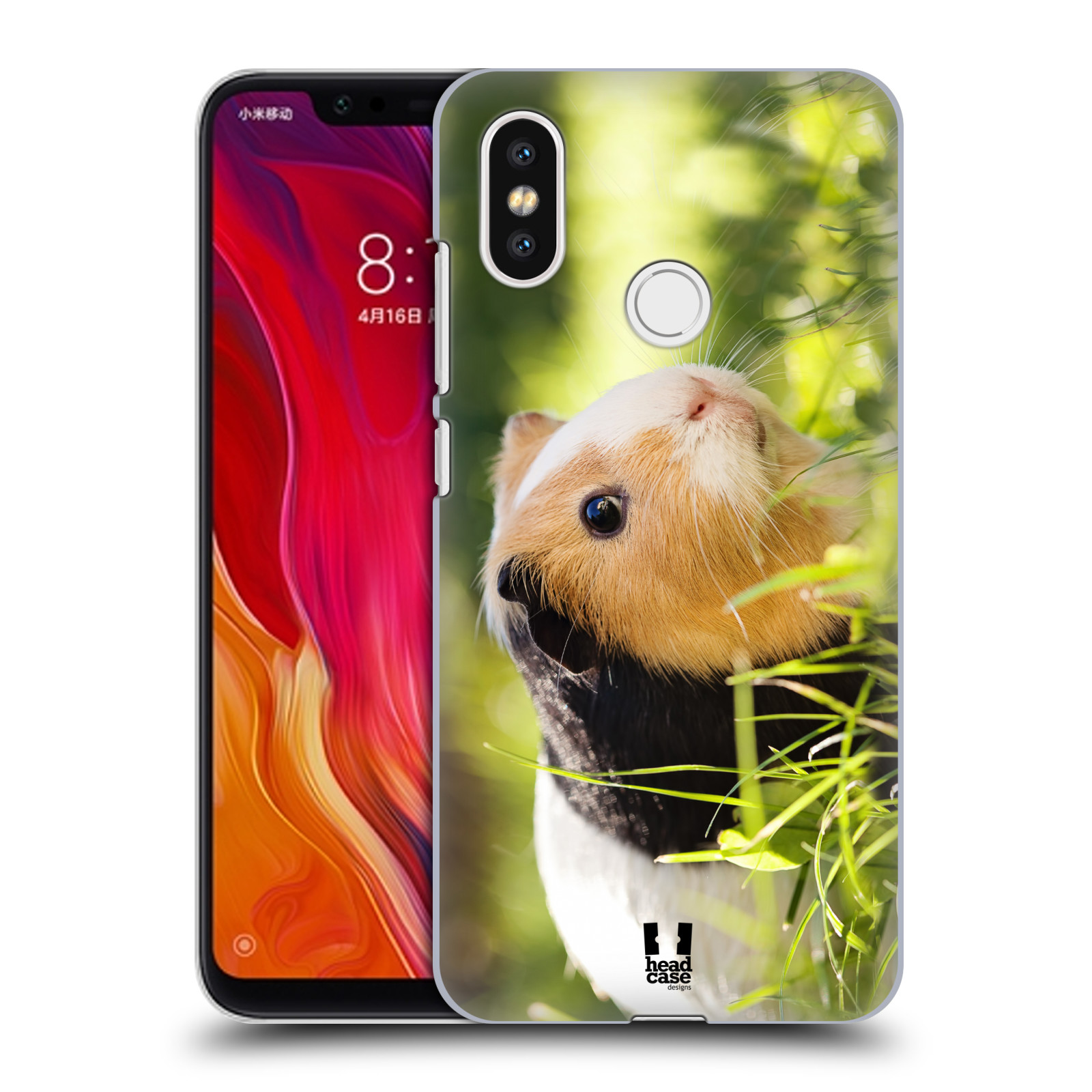 HEAD CASE plastový obal na mobil Xiaomi Mi 8 vzor slavná zvířata foto morče