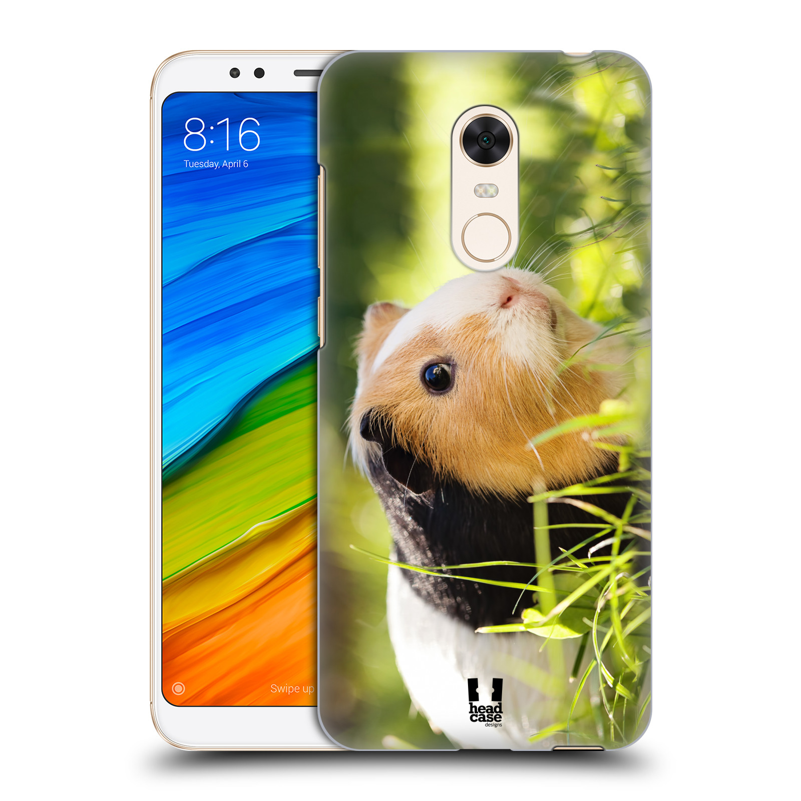 HEAD CASE plastový obal na mobil Xiaomi Redmi 5 PLUS vzor slavná zvířata foto morče