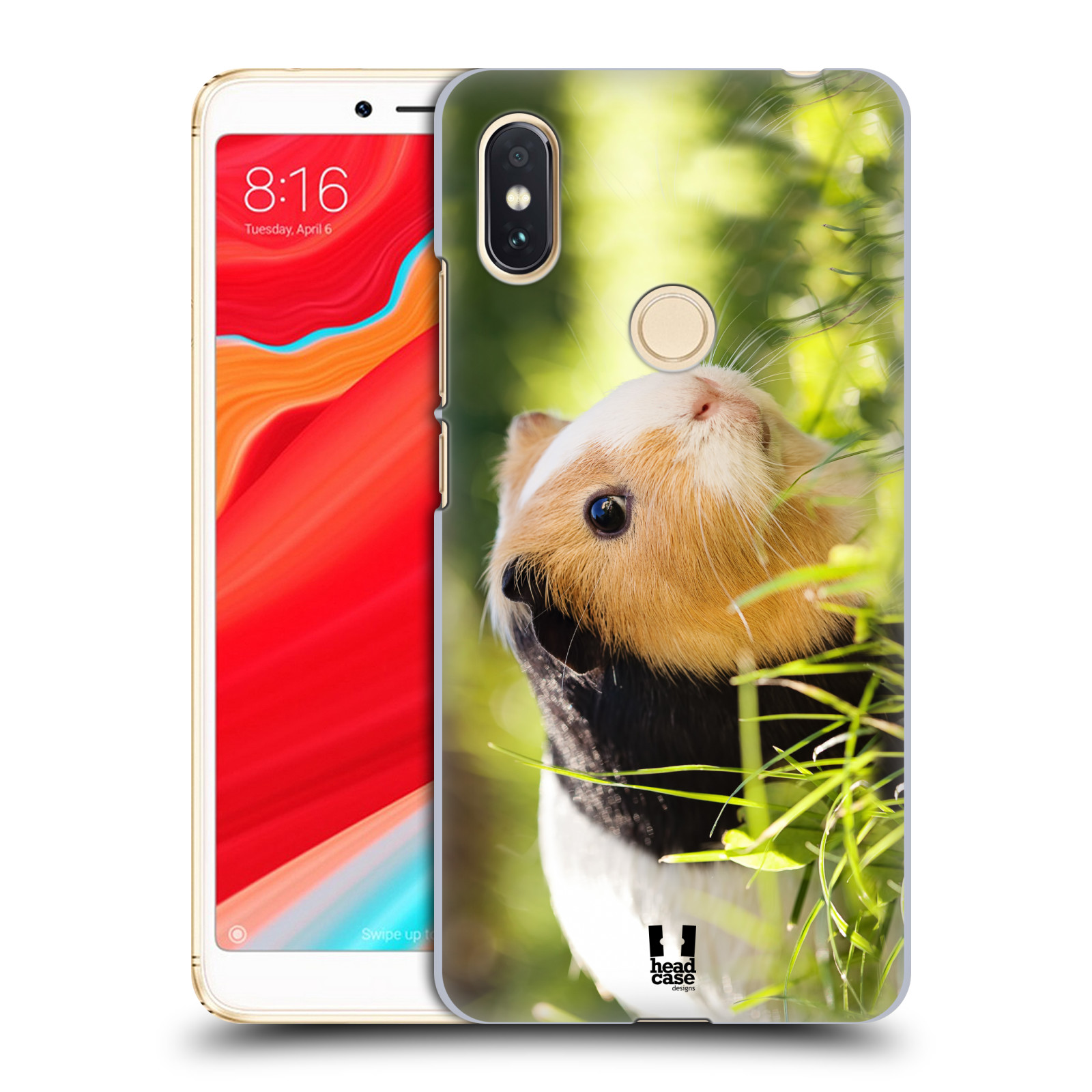 HEAD CASE plastový obal na mobil Xiaomi Redmi S2 vzor slavná zvířata foto morče