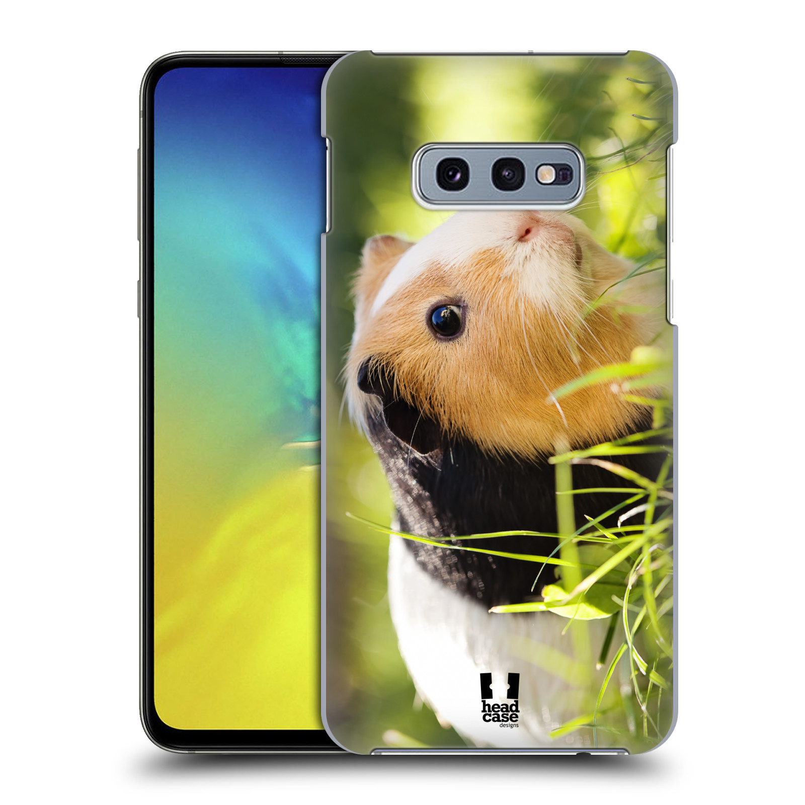 Pouzdro na mobil Samsung Galaxy S10e - HEAD CASE - vzor slavná zvířata foto morče