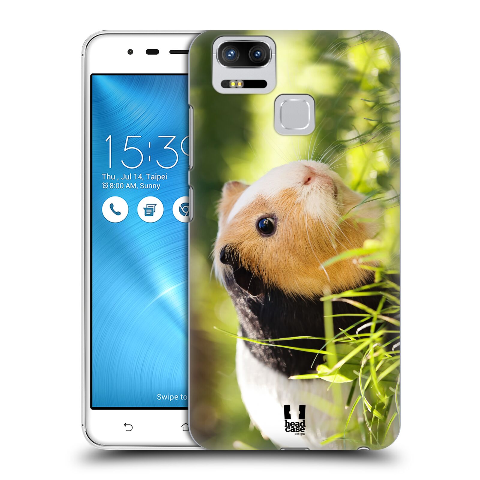 HEAD CASE plastový obal na mobil Asus Zenfone 3 Zoom ZE553KL vzor slavná zvířata foto morče
