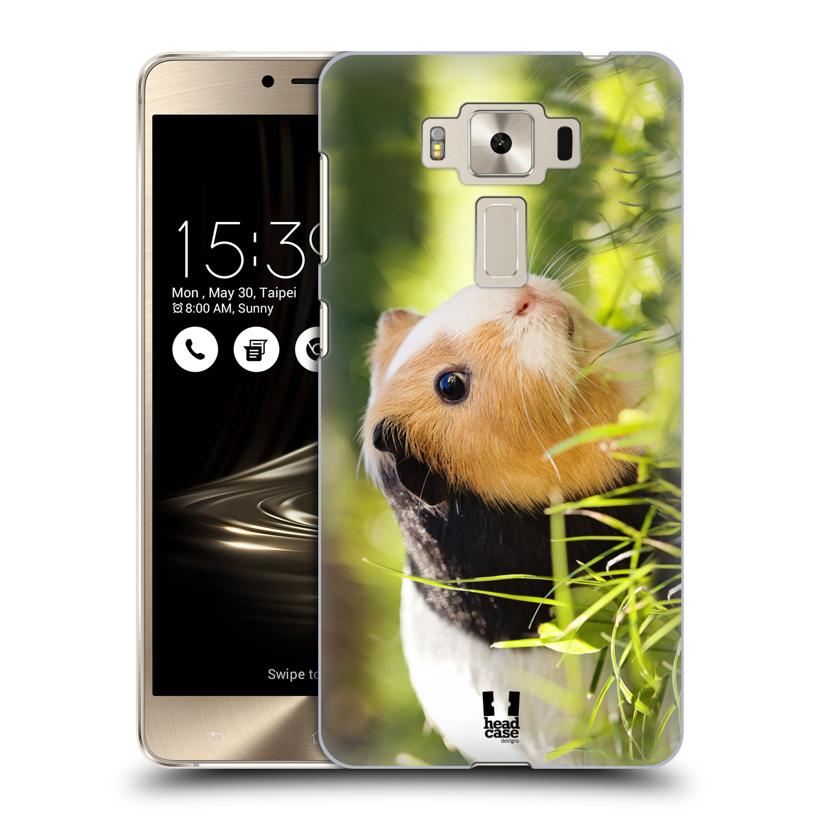 HEAD CASE plastový obal na mobil Asus Zenfone 3 DELUXE ZS550KL vzor slavná zvířata foto morče