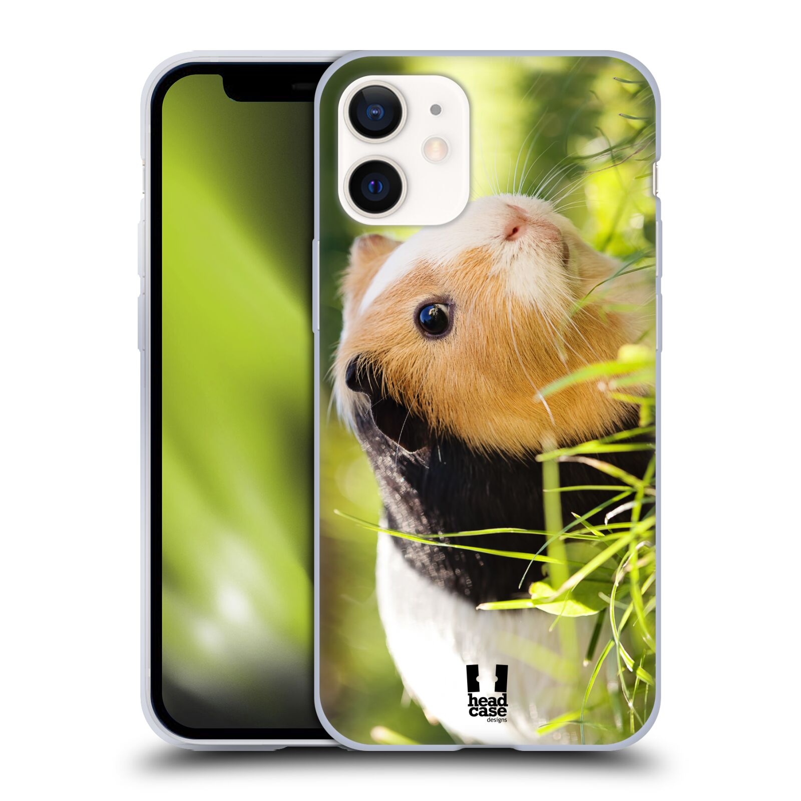 Plastový obal na mobil Apple Iphone 12 MINI vzor slavná zvířata foto morče
