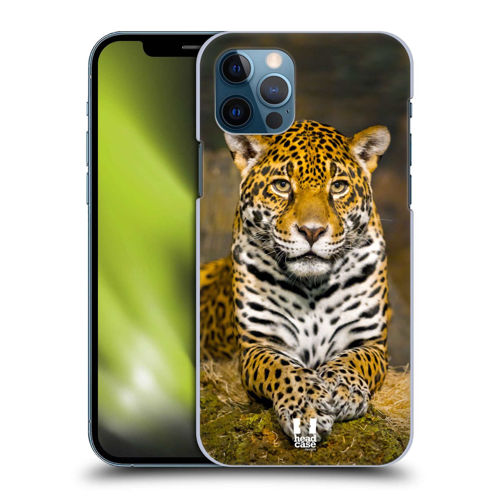 HEAD CASE plastový obal na mobil Apple Iphone 12 / Iphone 12 PRO vzor slavná zvířata foto jaguár