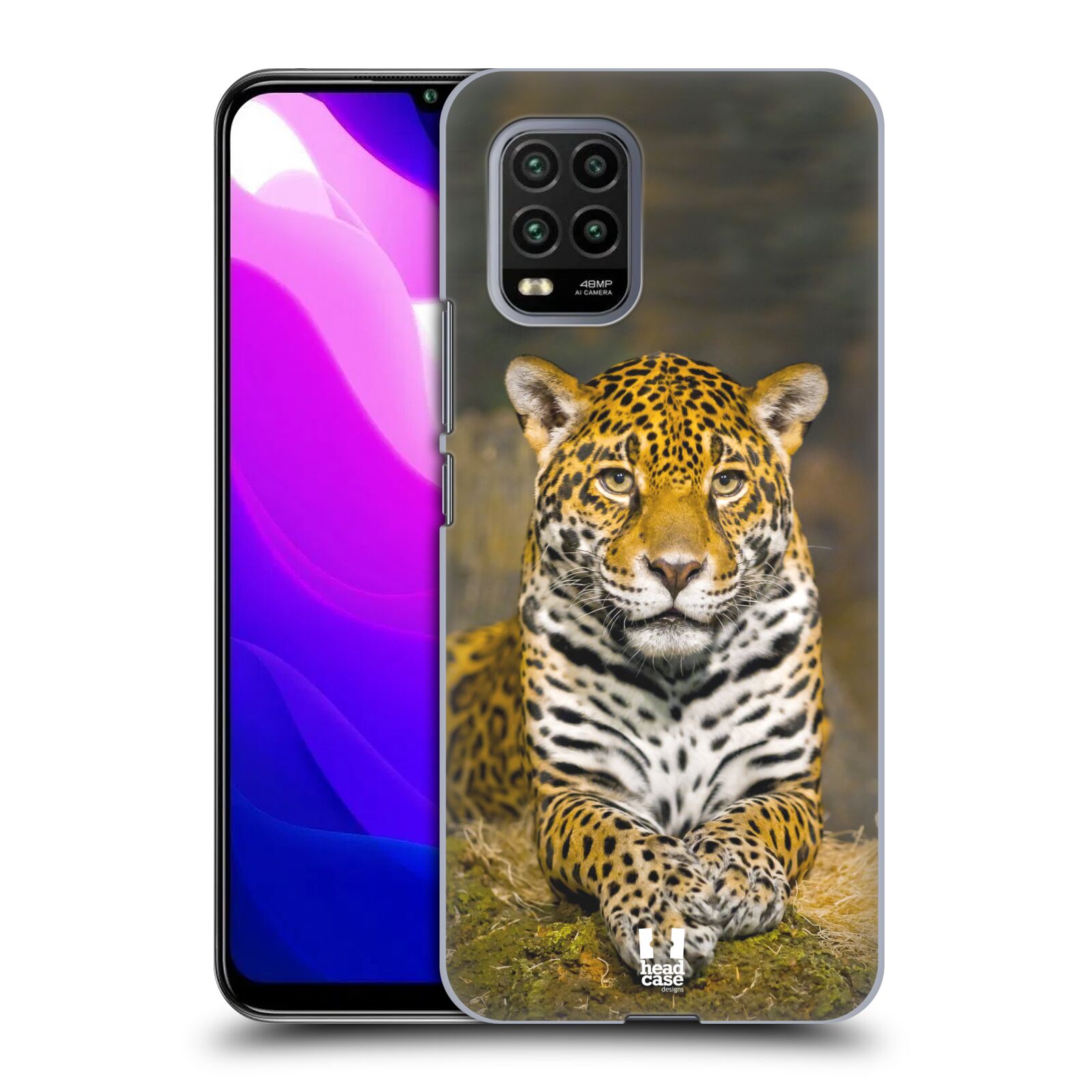 Zadní kryt, obal na mobil Xiaomi Mi 10 LITE vzor slavná zvířata foto jaguár