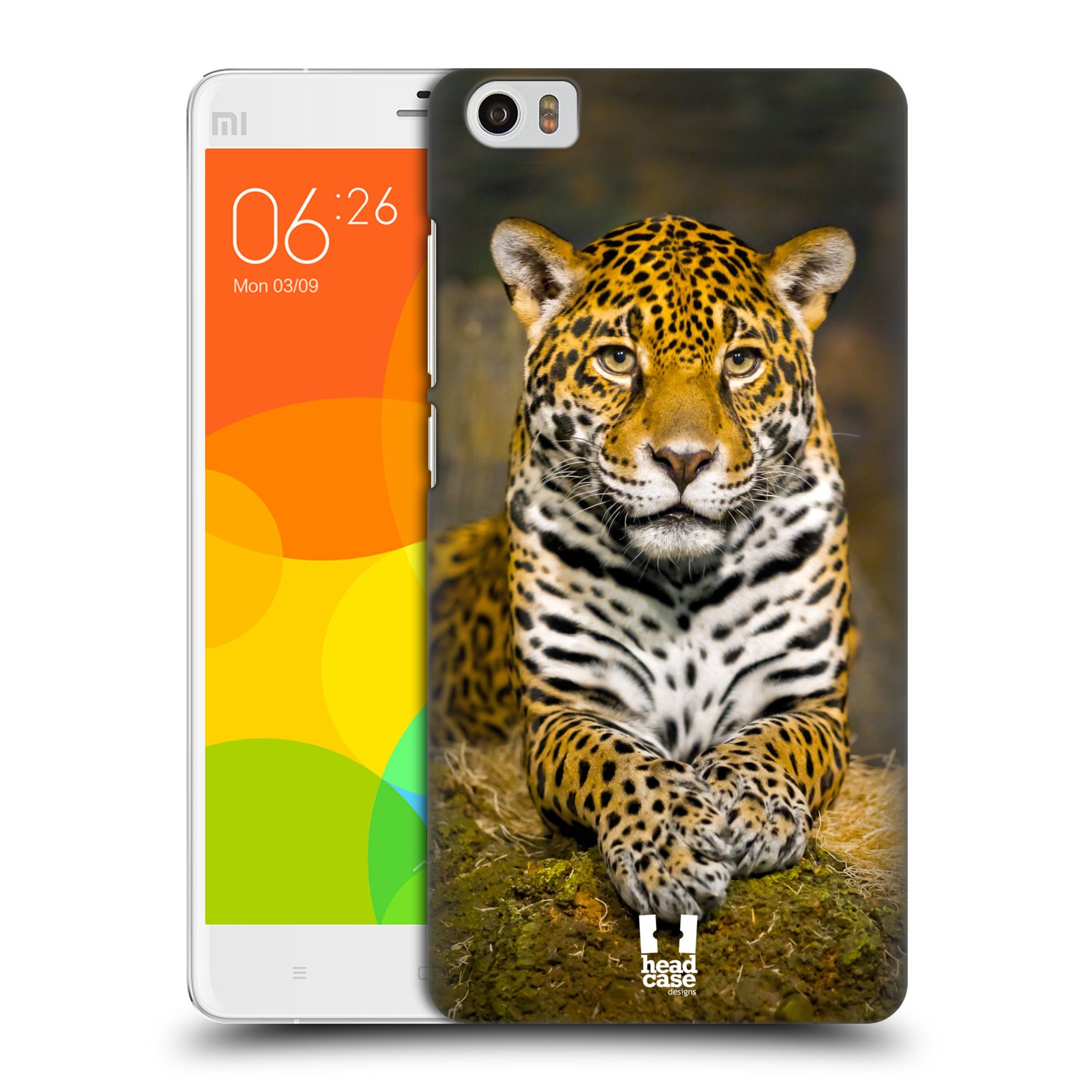 HEAD CASE pevný plastový obal na mobil XIAOMI Mi Note vzor slavná zvířata foto jaguár