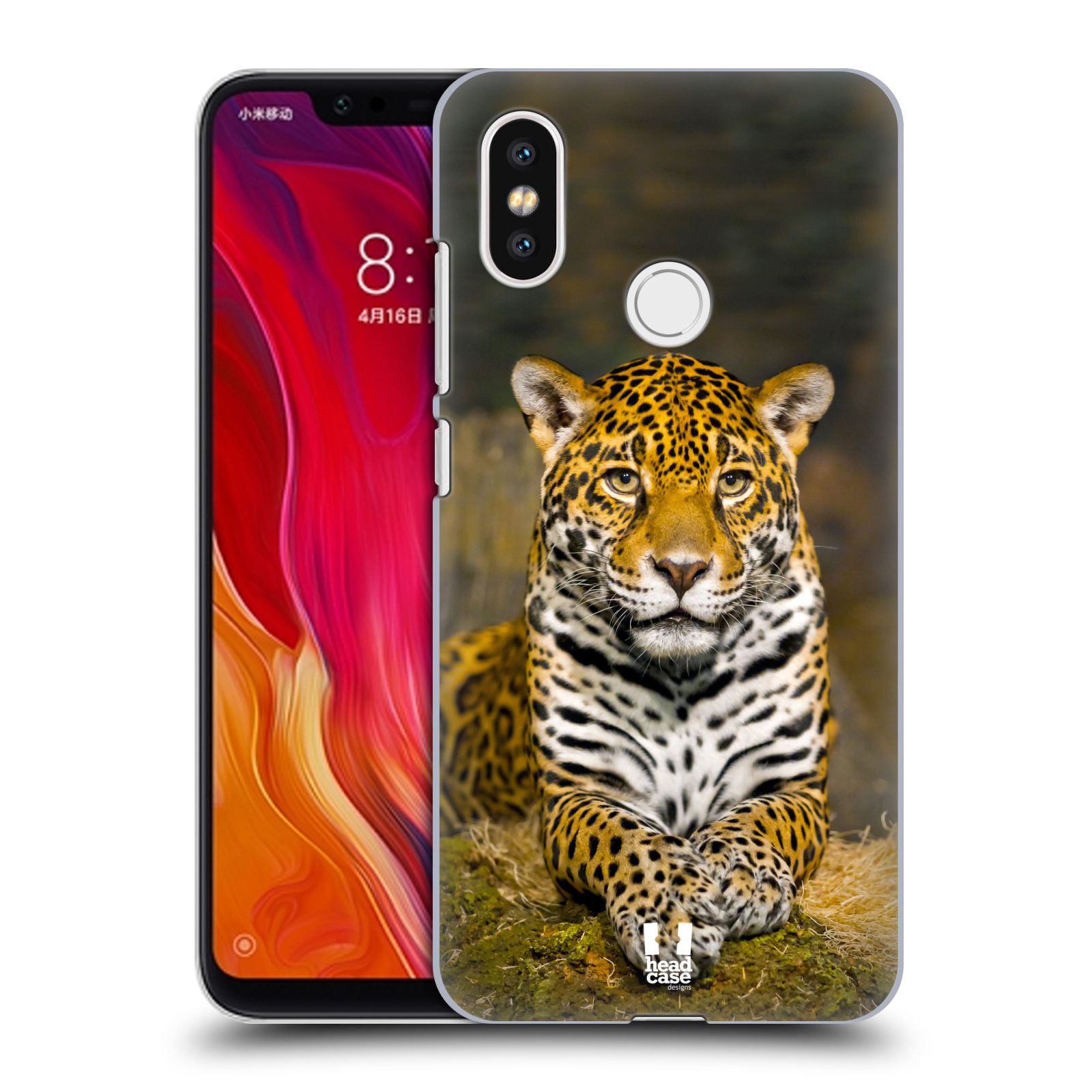 HEAD CASE plastový obal na mobil Xiaomi Mi 8 vzor slavná zvířata foto jaguár