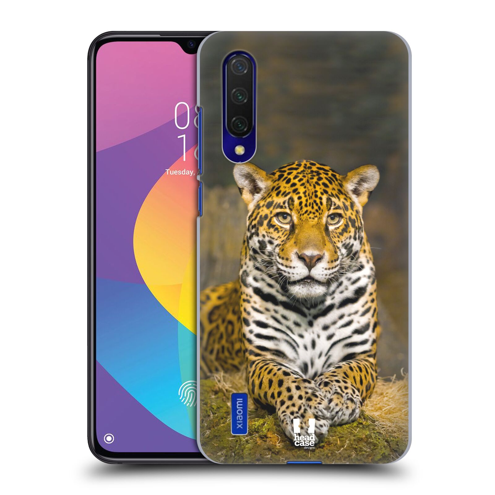 Zadní kryt na mobil Xiaomi MI 9 LITE vzor slavná zvířata foto jaguár