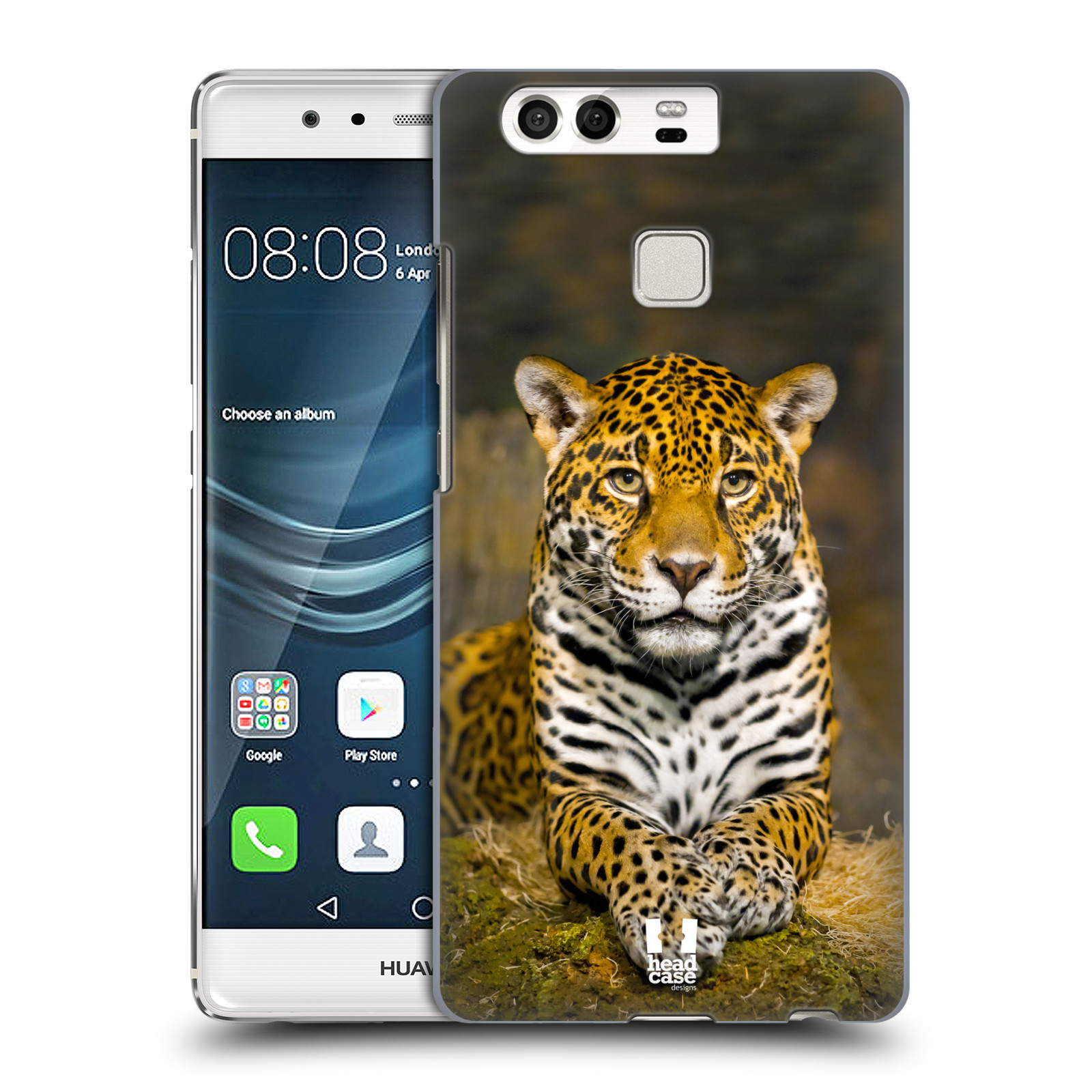 HEAD CASE plastový obal na mobil Huawei P9 / P9 DUAL SIM vzor slavná zvířata foto jaguár