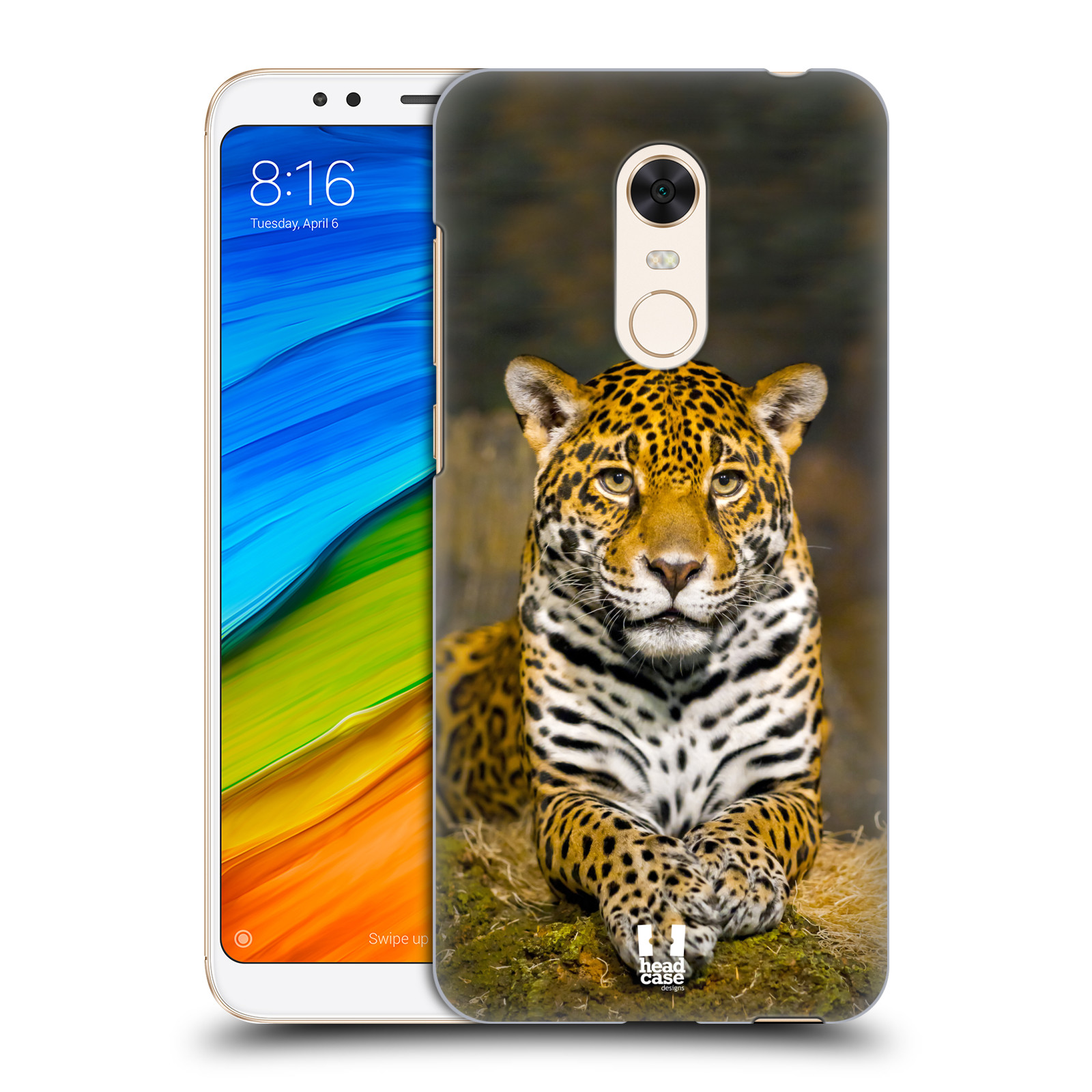 HEAD CASE plastový obal na mobil Xiaomi Redmi 5 PLUS vzor slavná zvířata foto jaguár