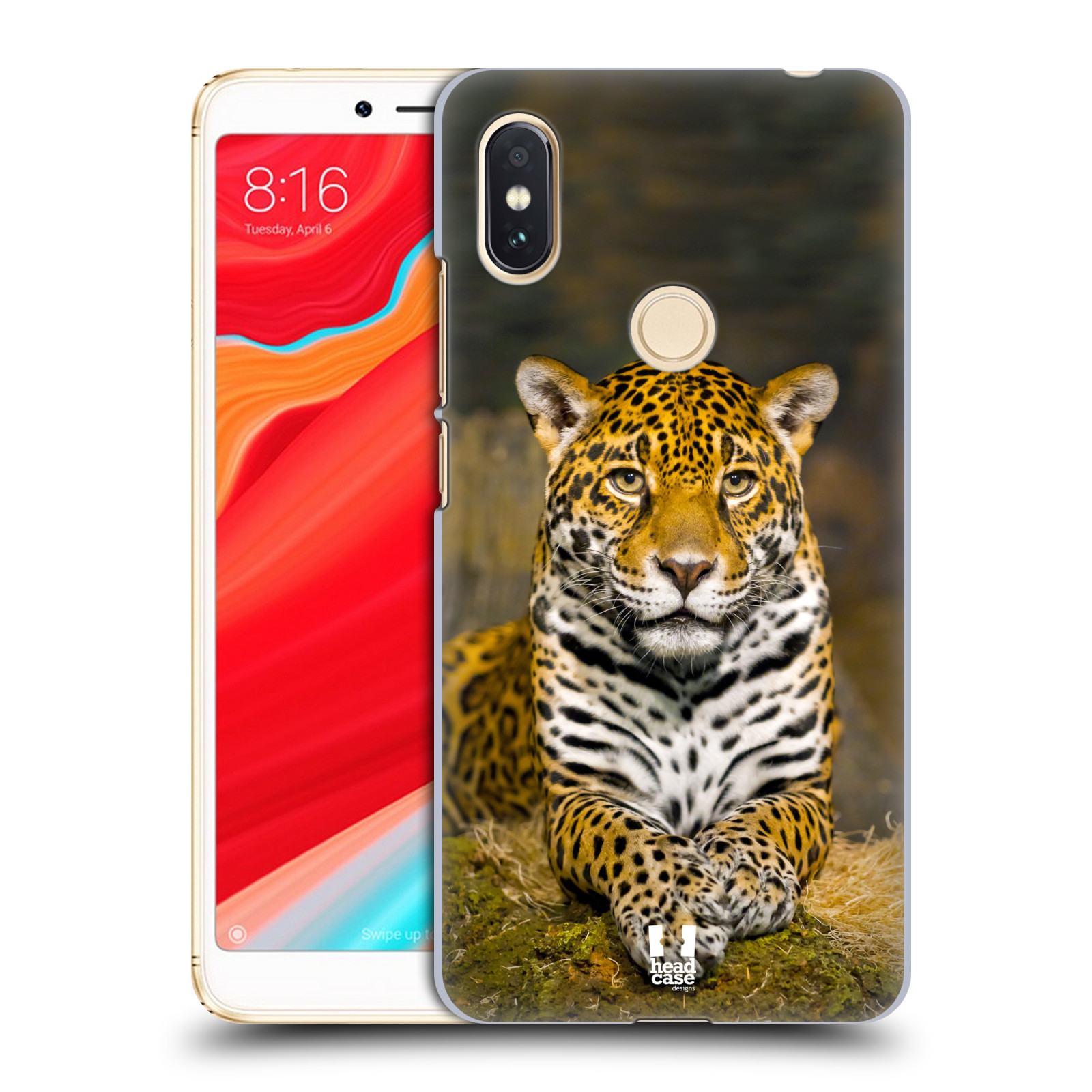 HEAD CASE plastový obal na mobil Xiaomi Redmi S2 vzor slavná zvířata foto jaguár