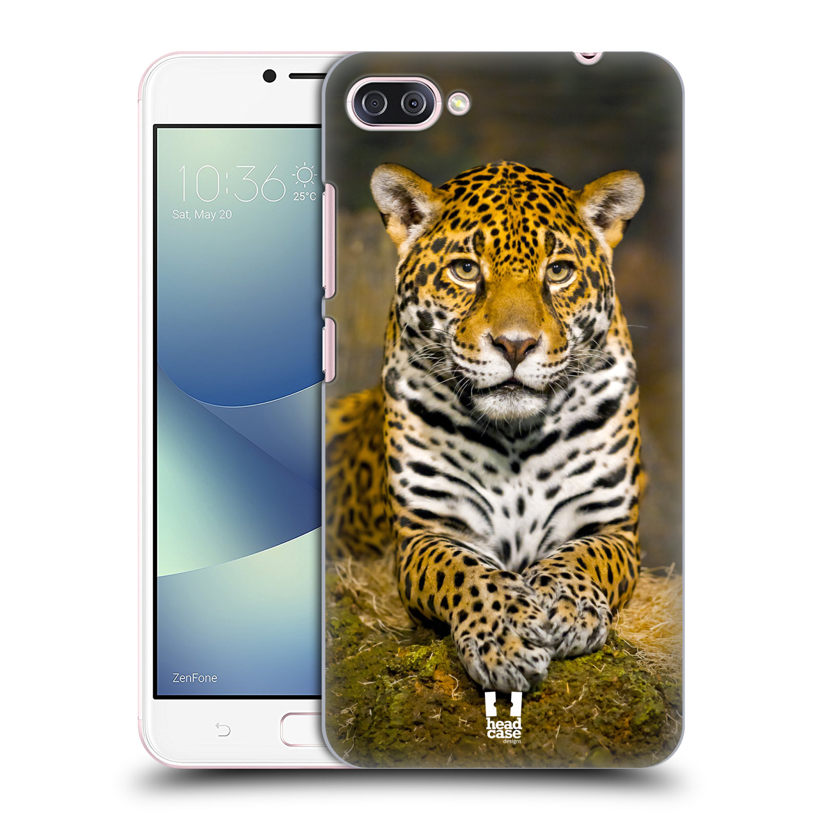 HEAD CASE plastový obal na mobil Asus Zenfone 4 MAX ZC554KL vzor slavná zvířata foto jaguár