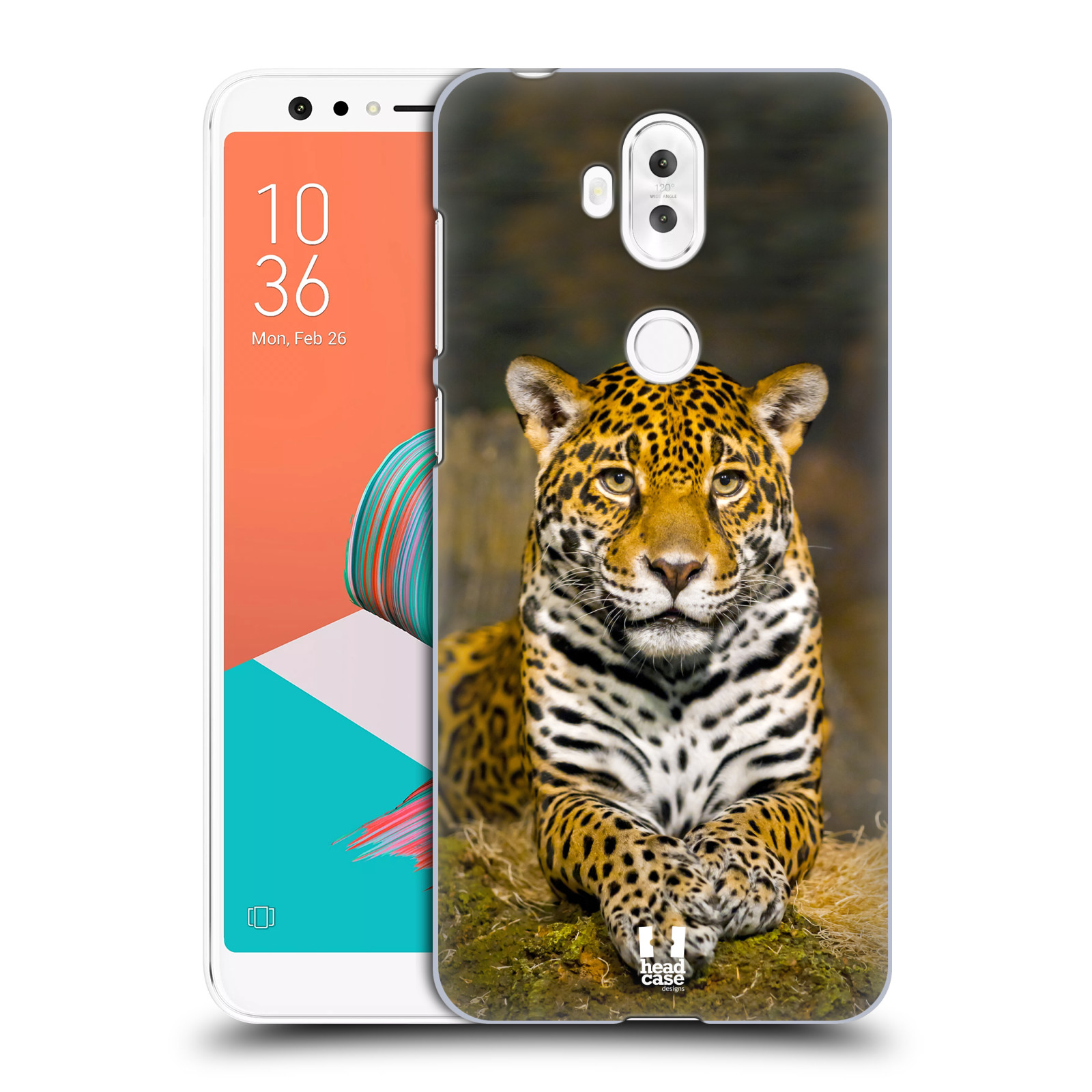 HEAD CASE plastový obal na mobil Asus Zenfone 5 LITE ZC600KL vzor slavná zvířata foto jaguár