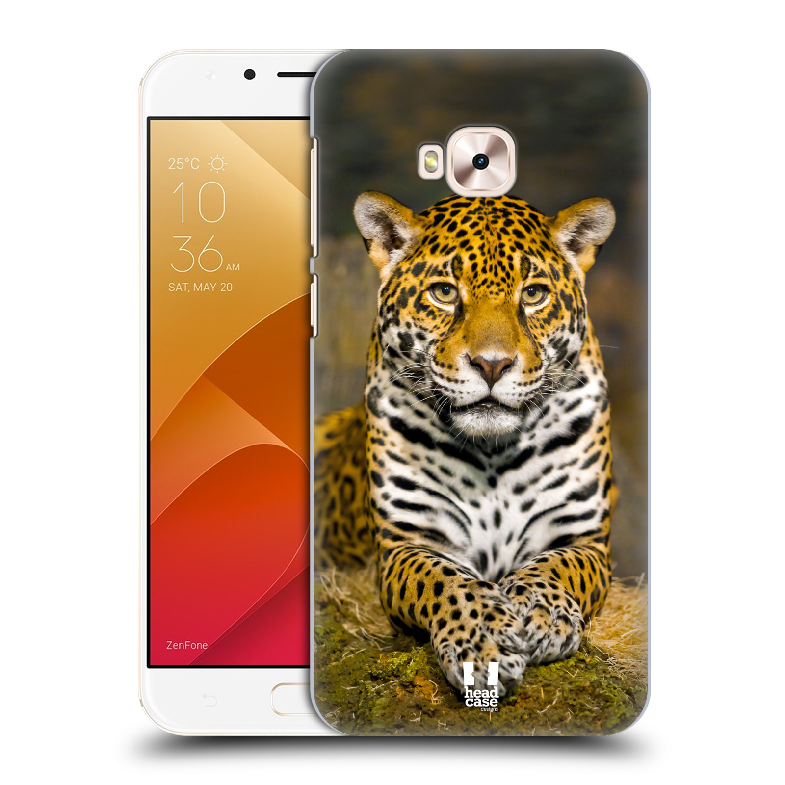 HEAD CASE plastový obal na mobil Asus Zenfone 4 Selfie Pro ZD552KL vzor slavná zvířata foto jaguár