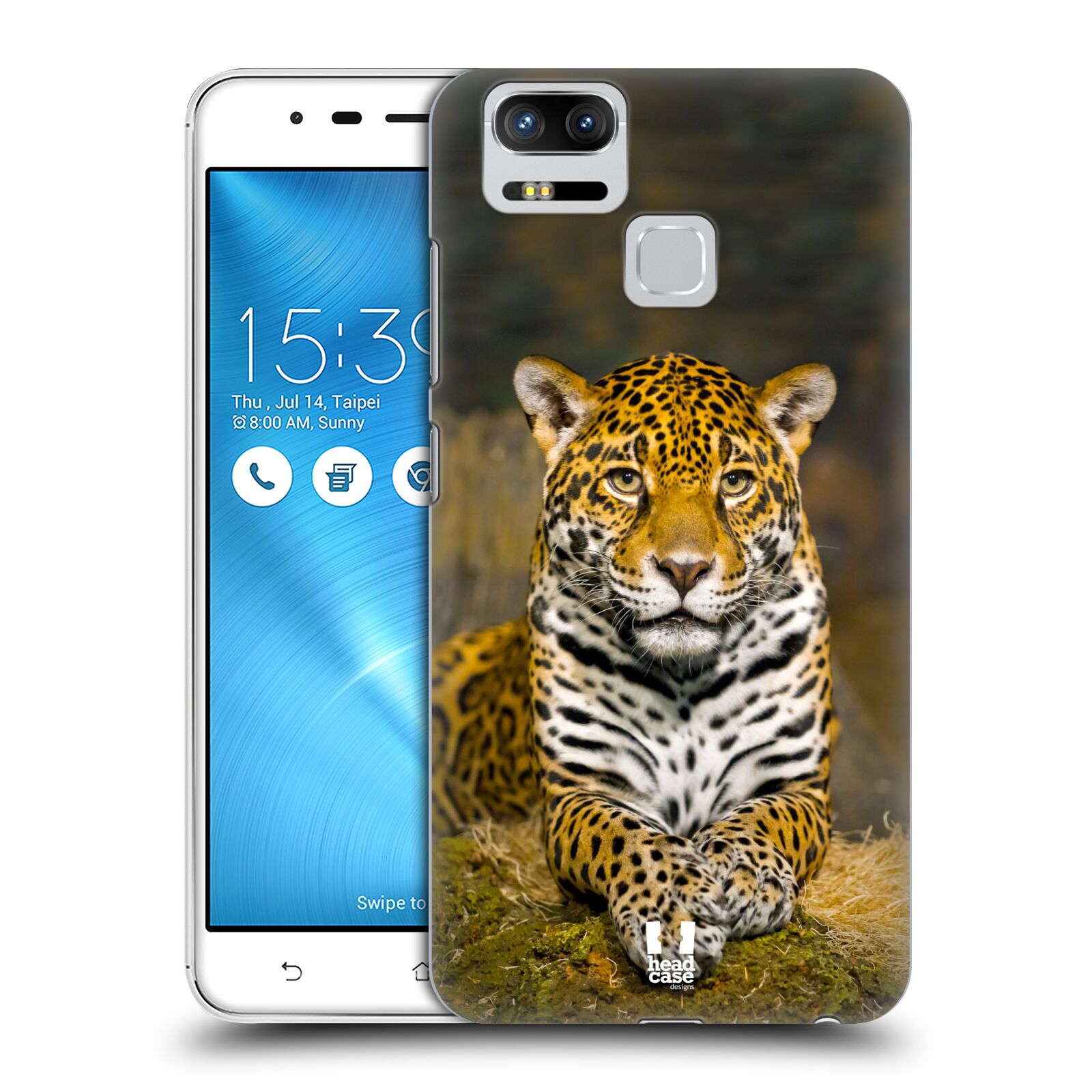 HEAD CASE plastový obal na mobil Asus Zenfone 3 Zoom ZE553KL vzor slavná zvířata foto jaguár