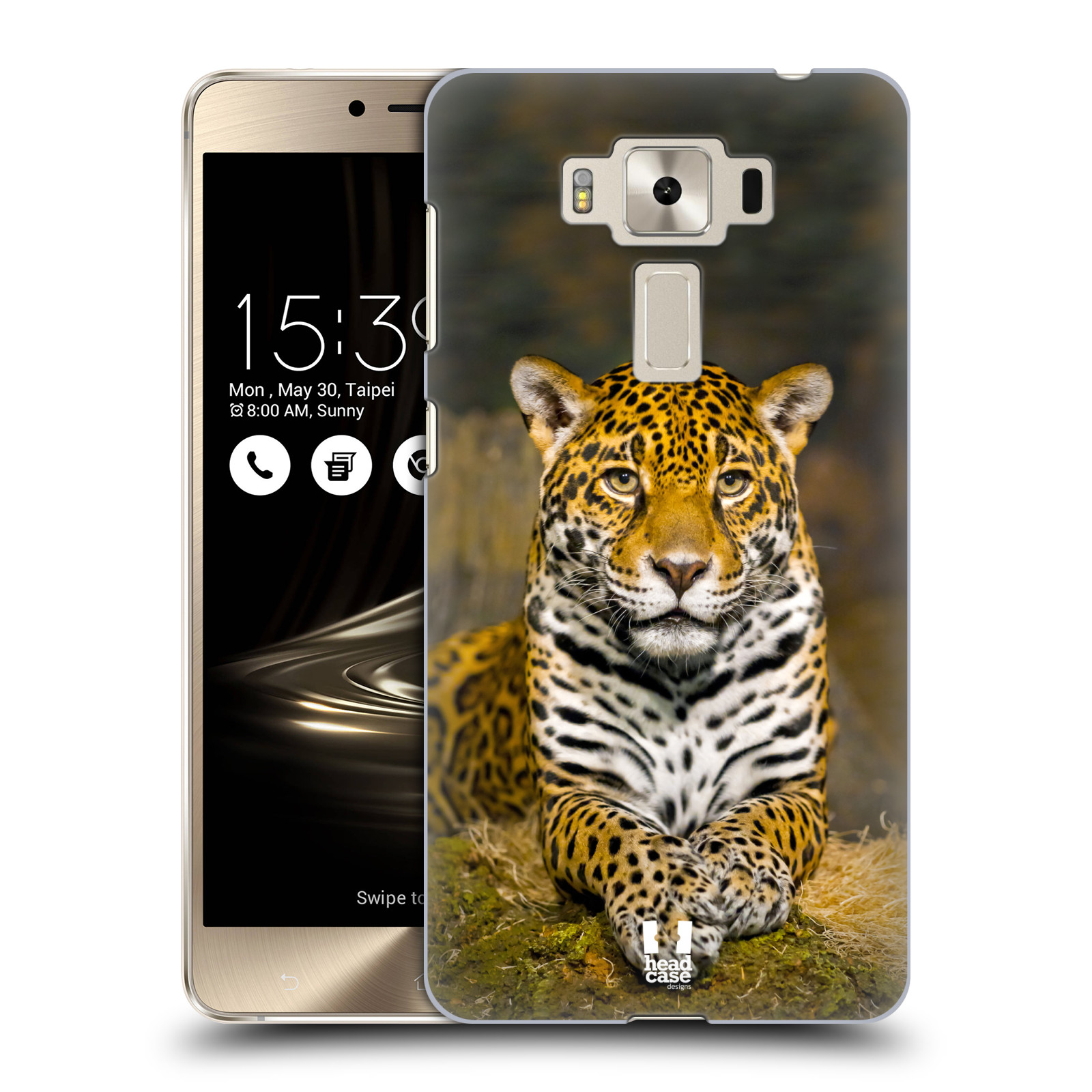 HEAD CASE plastový obal na mobil Asus Zenfone 3 DELUXE ZS550KL vzor slavná zvířata foto jaguár