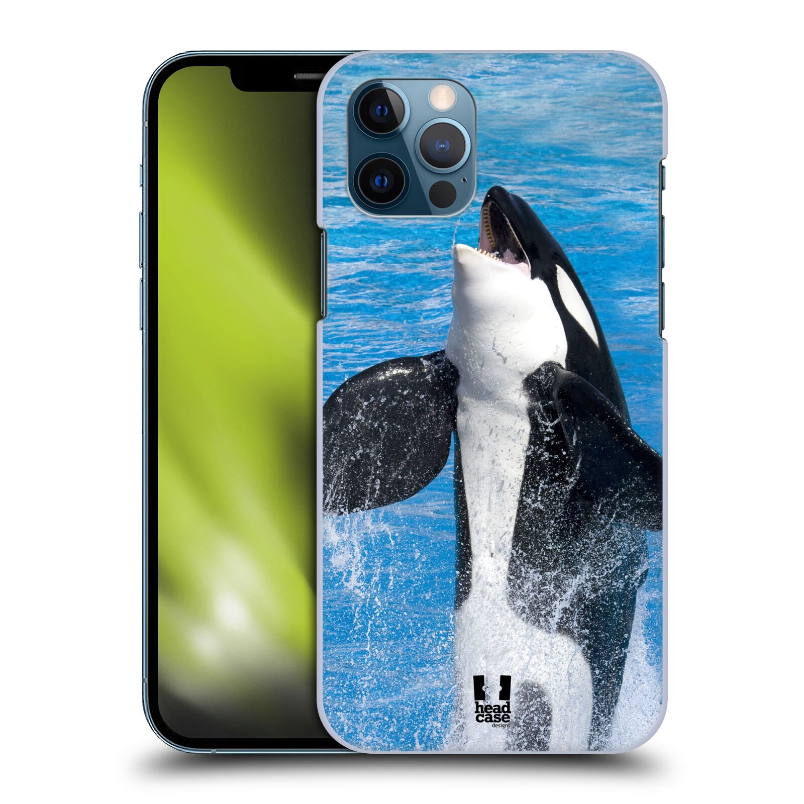 HEAD CASE plastový obal na mobil Apple Iphone 12 / Iphone 12 PRO vzor slavná zvířata foto velryba