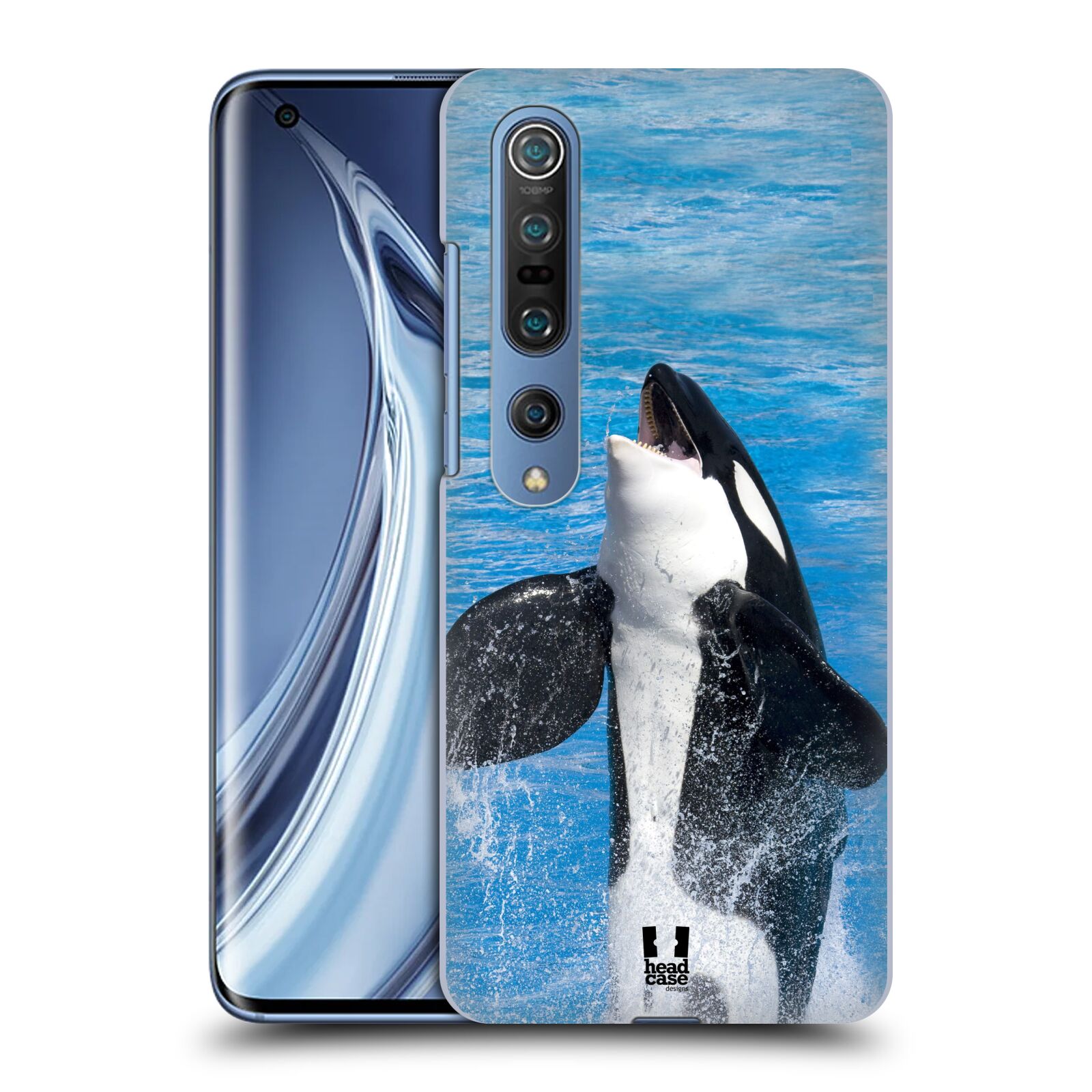 HEAD CASE plastový obal na mobil Xiaomi Mi 10 vzor slavná zvířata foto velryba