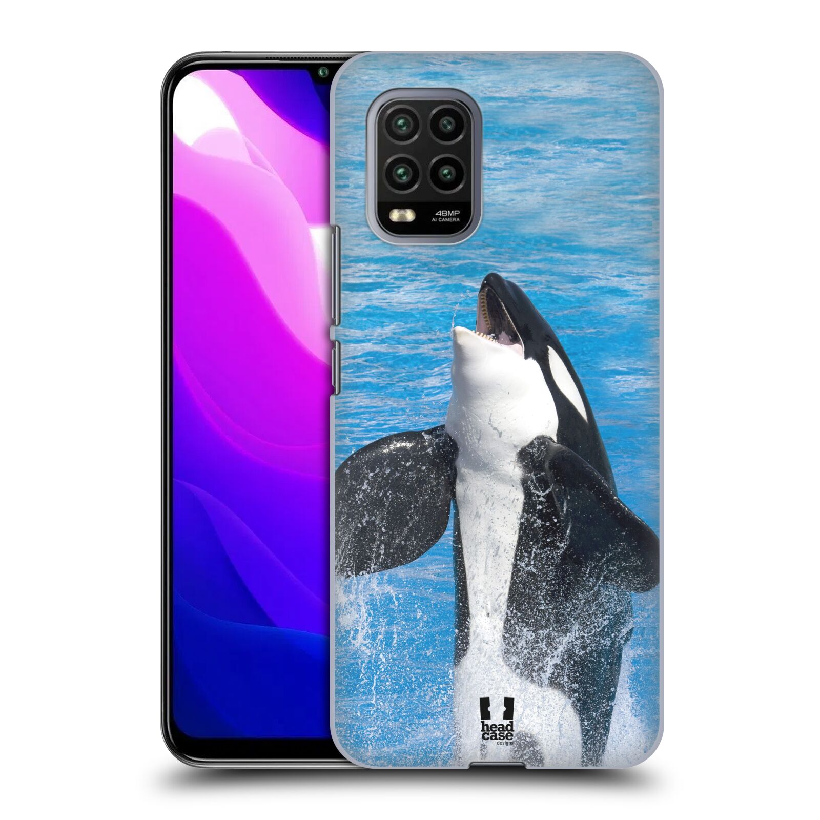 Zadní kryt, obal na mobil Xiaomi Mi 10 LITE vzor slavná zvířata foto velryba