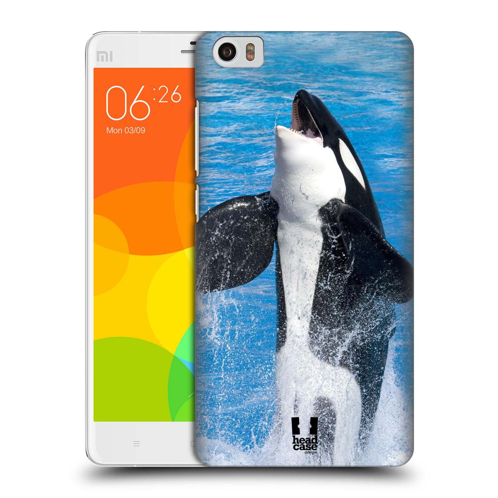 HEAD CASE pevný plastový obal na mobil XIAOMI Mi Note vzor slavná zvířata foto velryba
