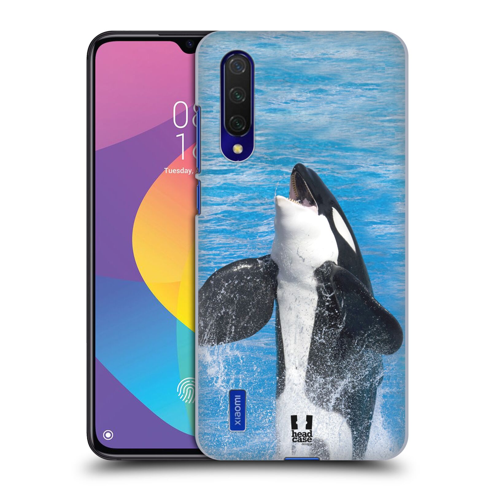 Zadní kryt na mobil Xiaomi MI 9 LITE vzor slavná zvířata foto velryba