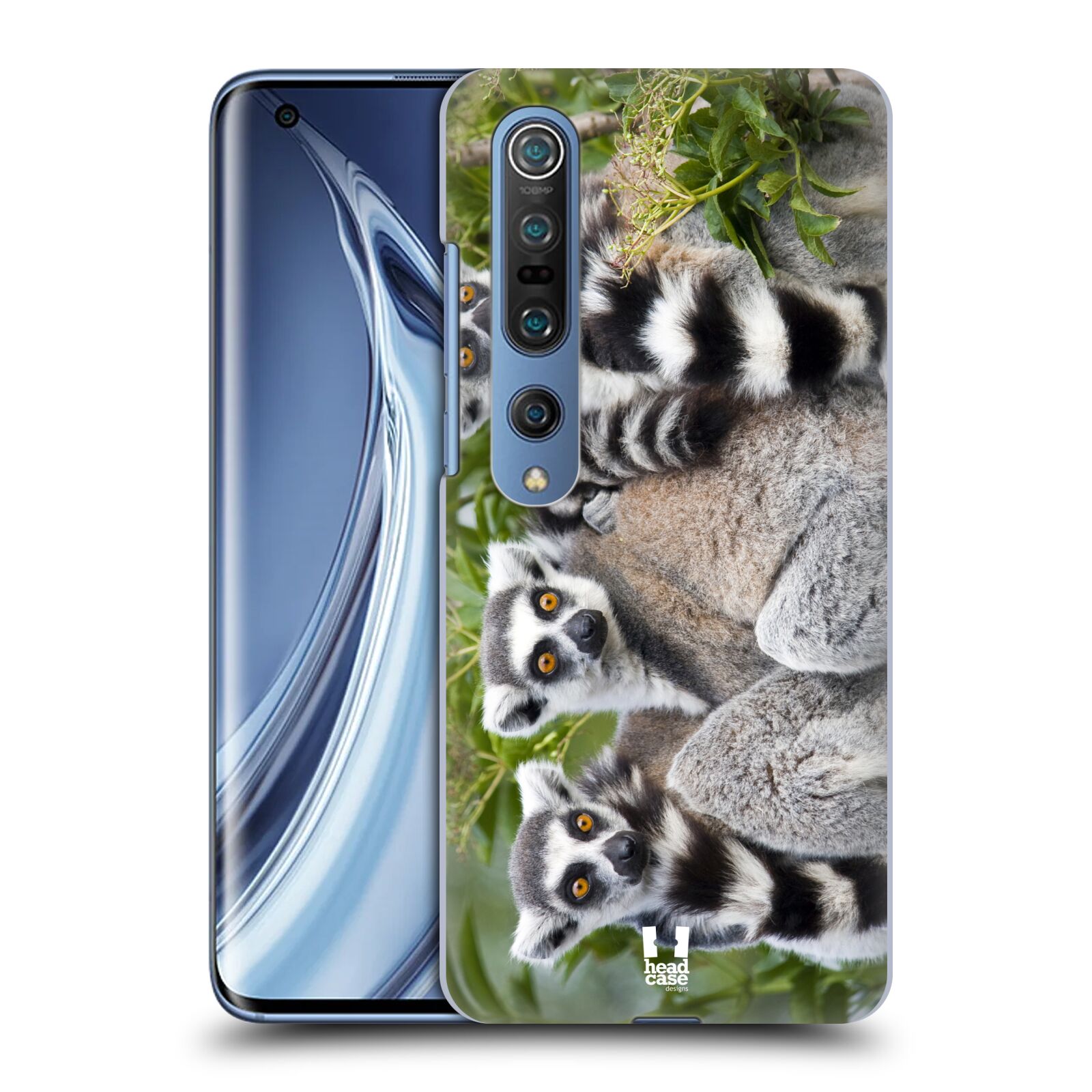 HEAD CASE plastový obal na mobil Xiaomi Mi 10 vzor slavná zvířata foto lemur
