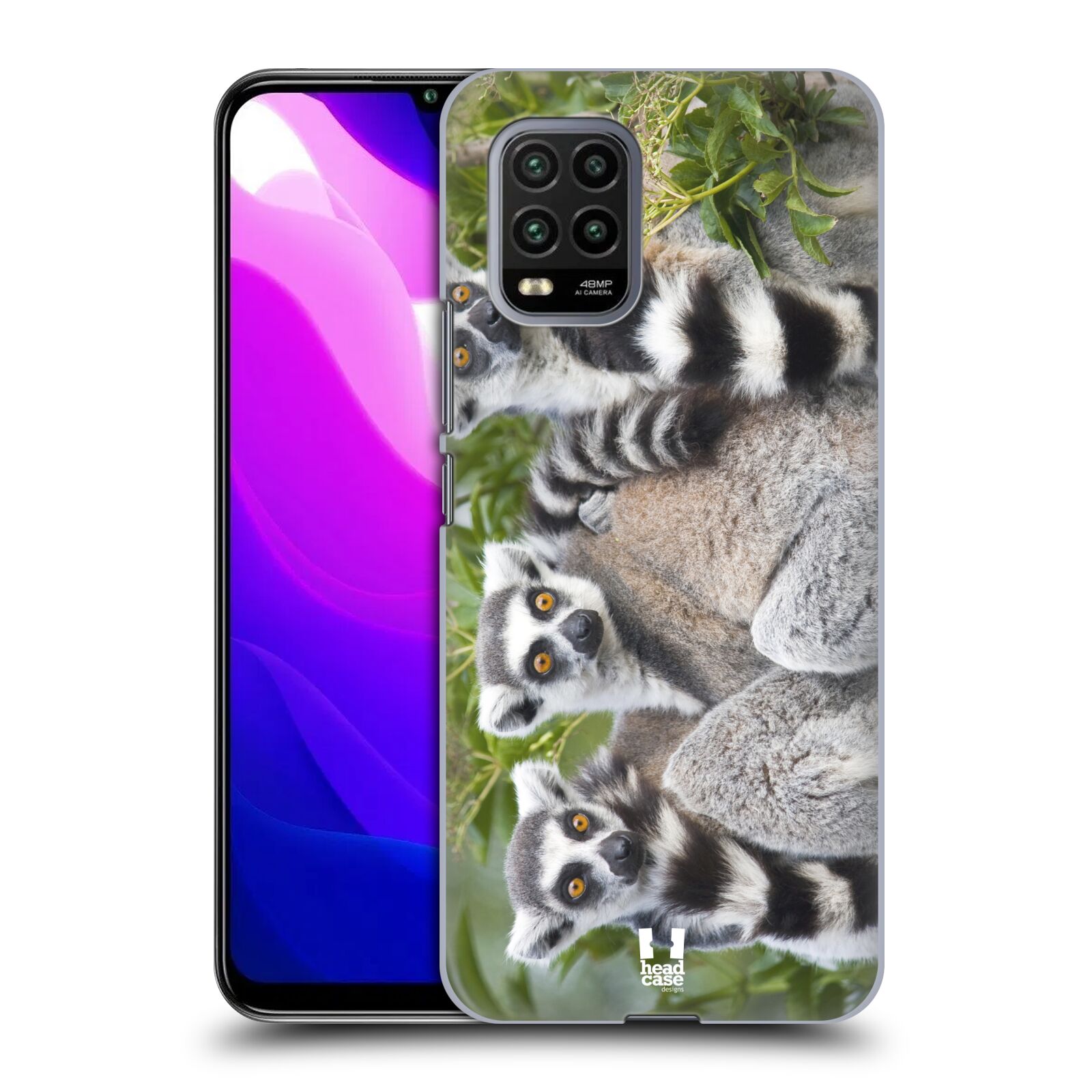 Zadní kryt, obal na mobil Xiaomi Mi 10 LITE vzor slavná zvířata foto lemur
