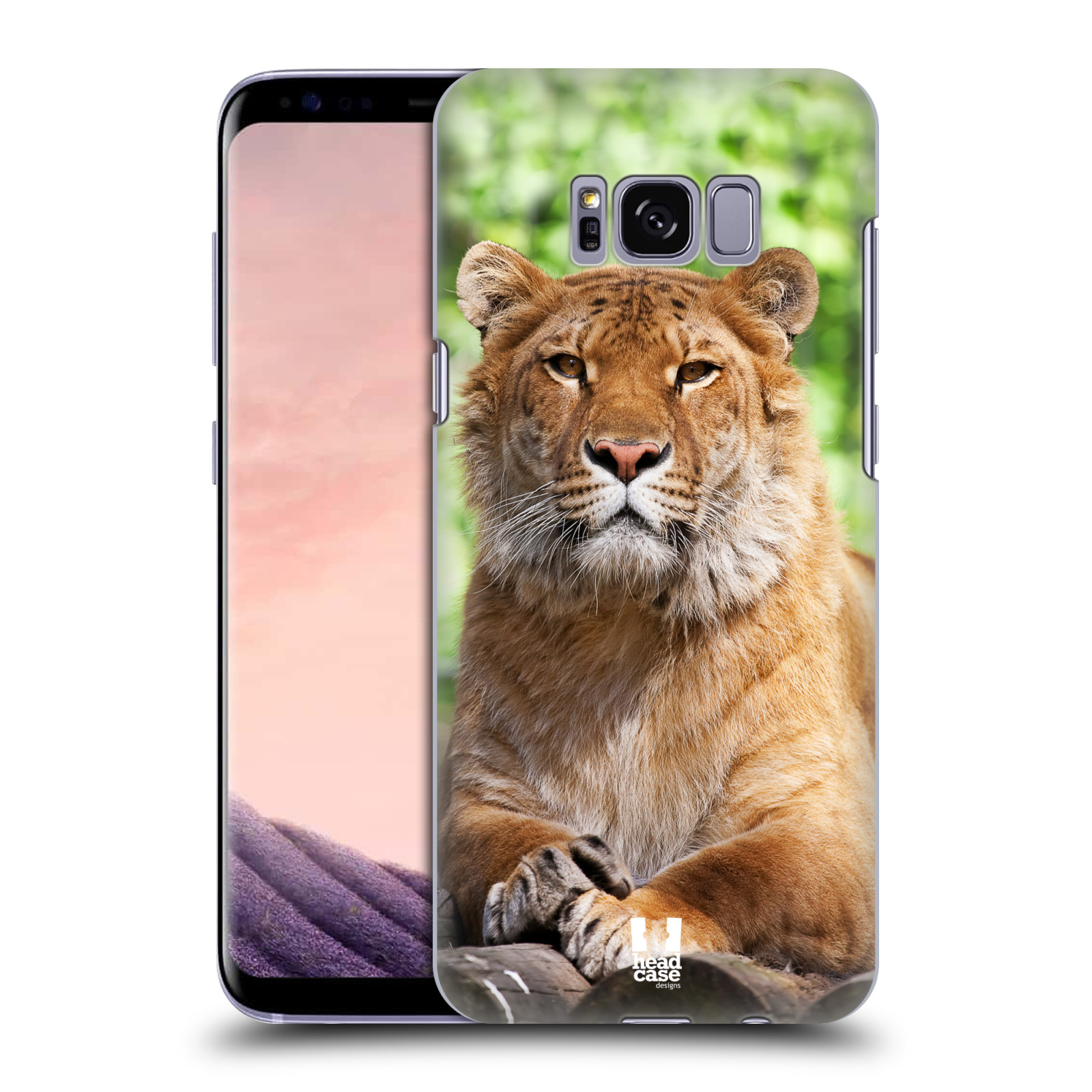 HEAD CASE plastový obal na mobil Samsung Galaxy S8 vzor slavná zvířata foto tygr