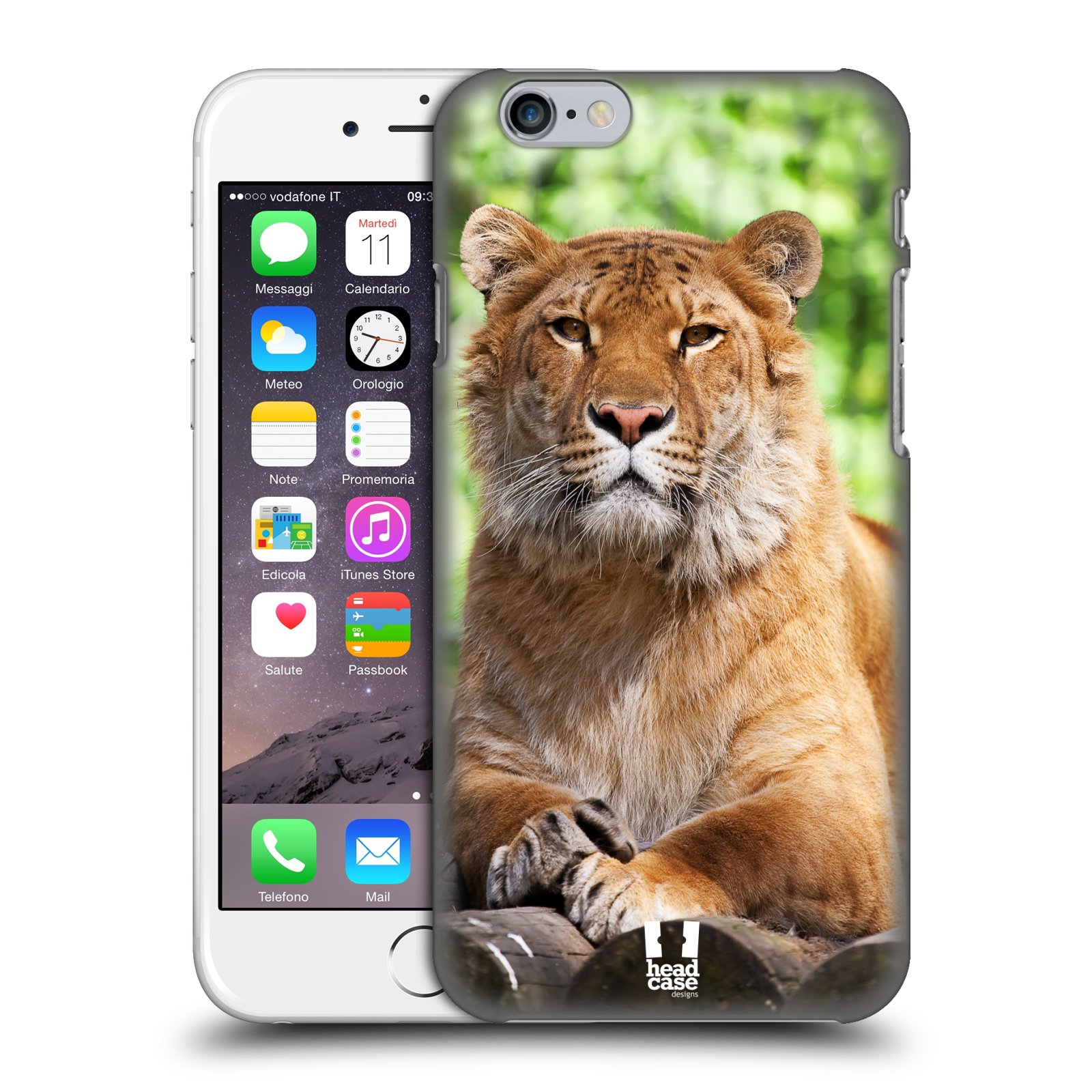 Plastové pouzdro pro mobil Apple Iphone 6/6S vzor slavná zvířata foto tygr