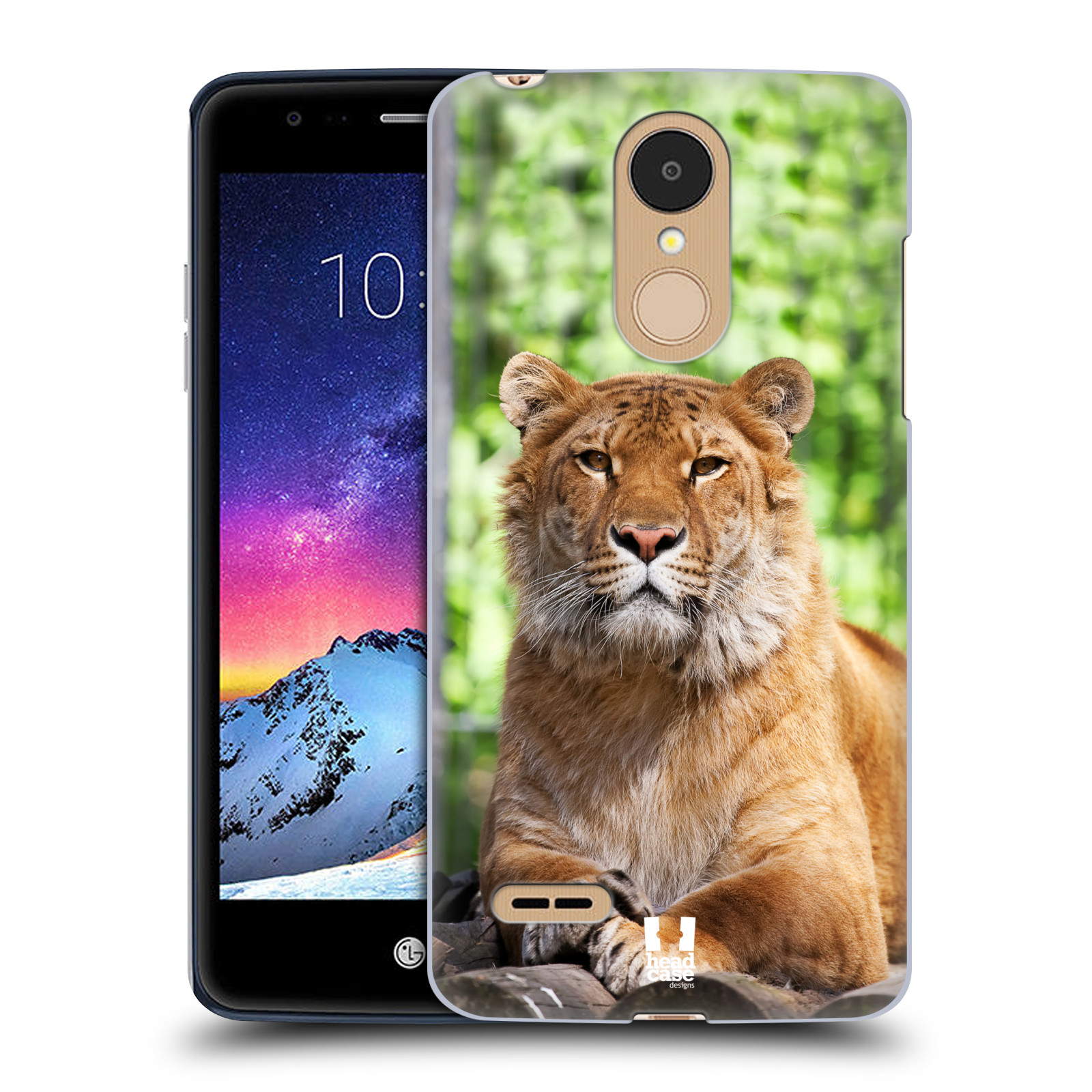 HEAD CASE plastový obal na mobil LG K9 / K8 2018 vzor slavná zvířata foto tygr