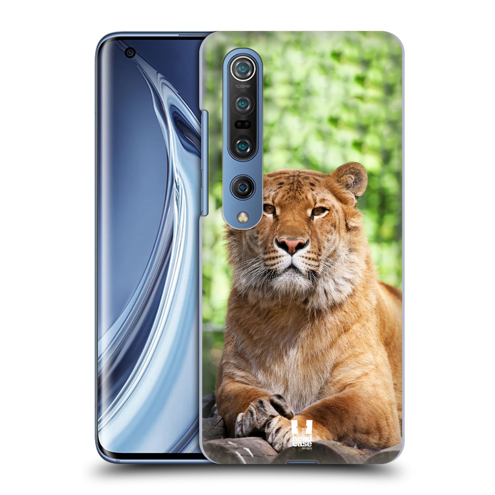 HEAD CASE plastový obal na mobil Xiaomi Mi 10 vzor slavná zvířata foto tygr