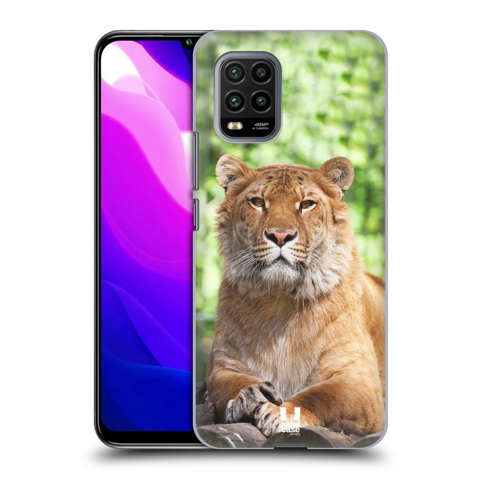 Zadní kryt, obal na mobil Xiaomi Mi 10 LITE vzor slavná zvířata foto tygr