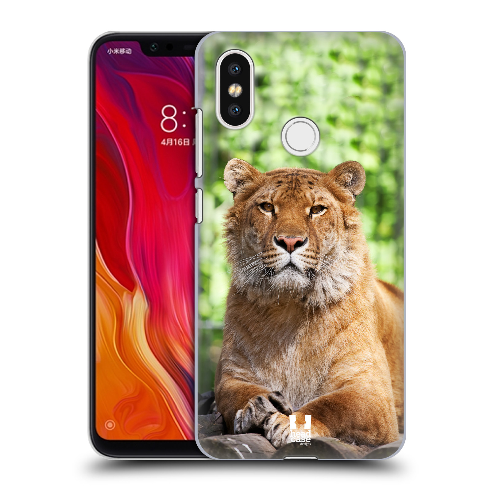 HEAD CASE plastový obal na mobil Xiaomi Mi 8 vzor slavná zvířata foto tygr