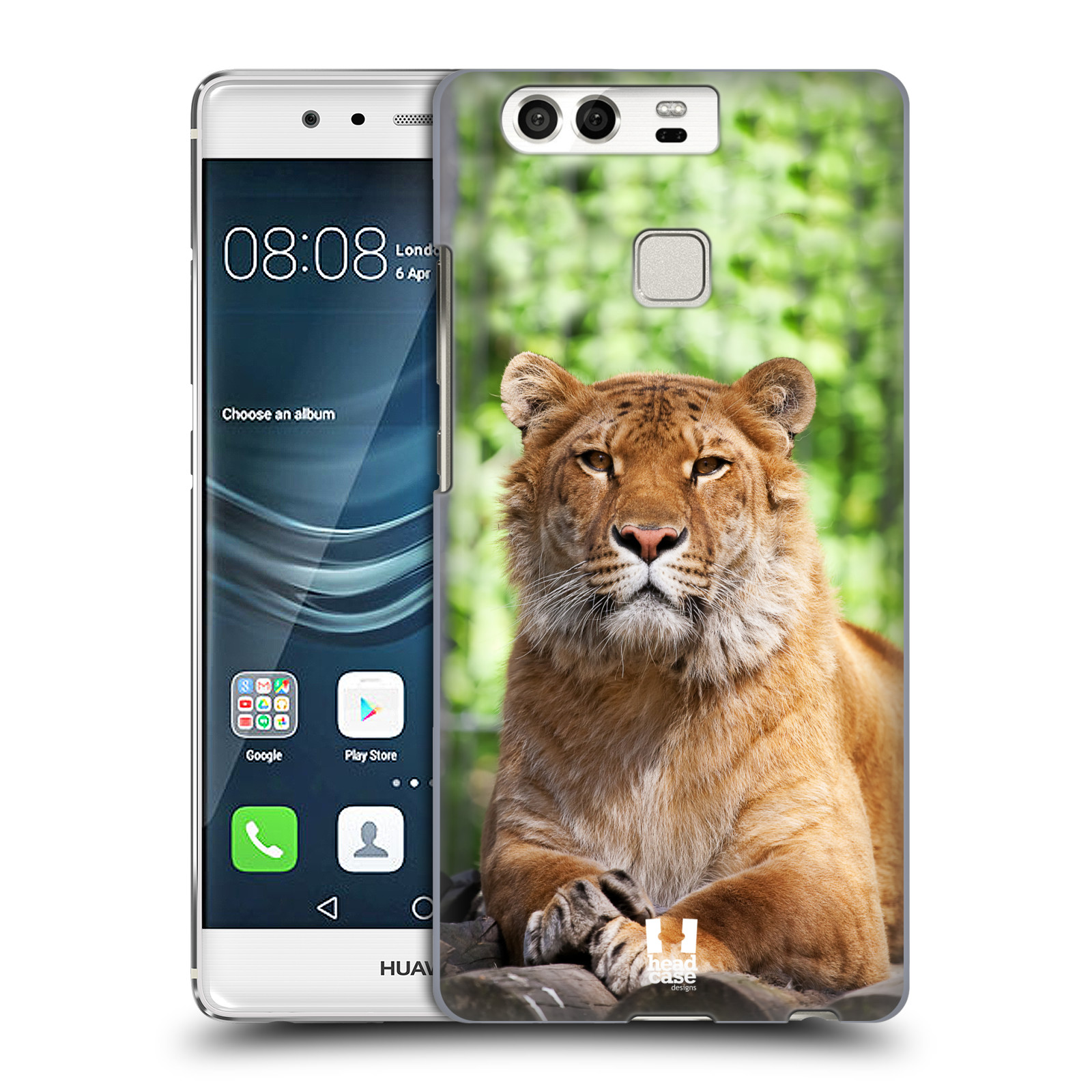 HEAD CASE plastový obal na mobil Huawei P9 / P9 DUAL SIM vzor slavná zvířata foto tygr