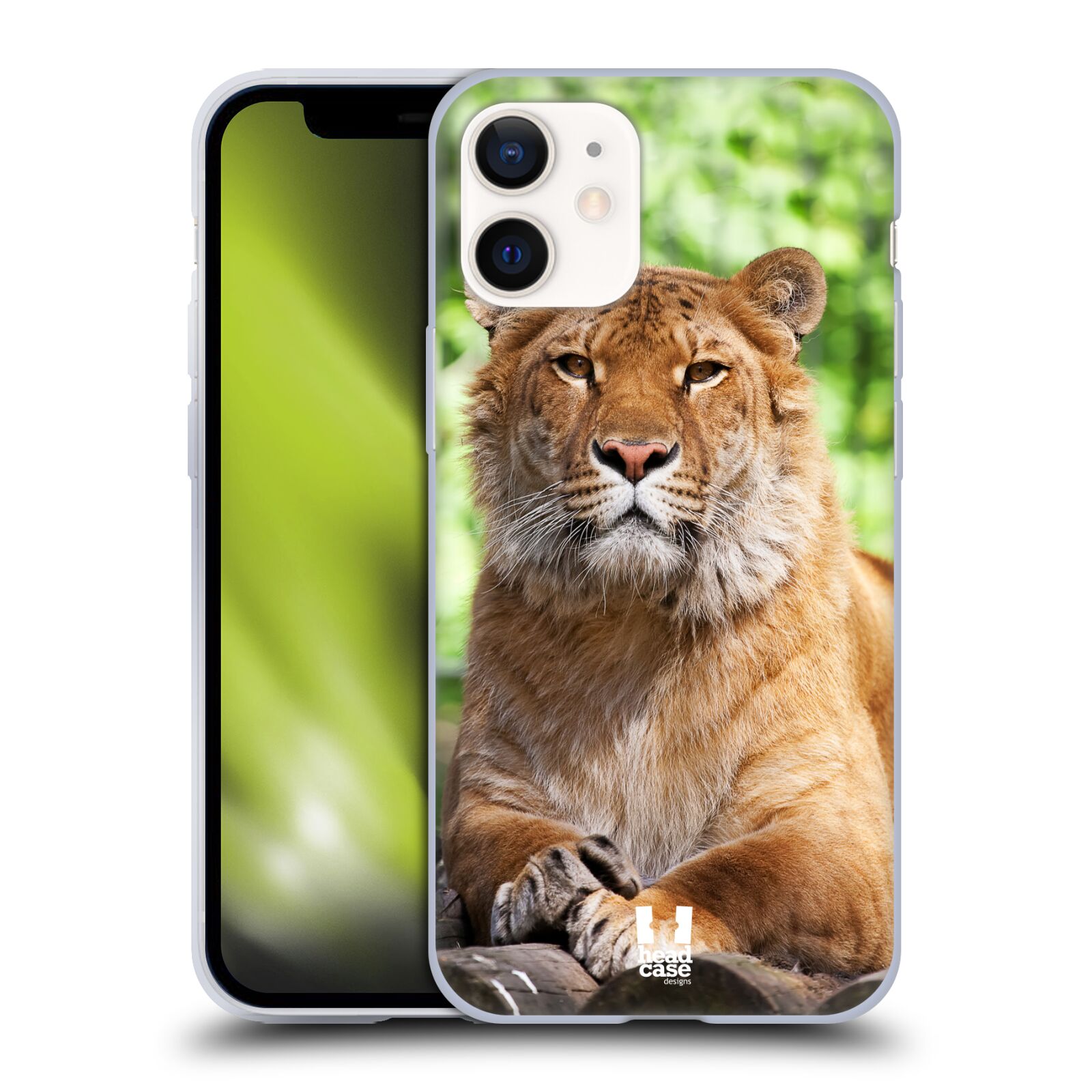 Plastový obal na mobil Apple Iphone 12 MINI vzor slavná zvířata foto tygr