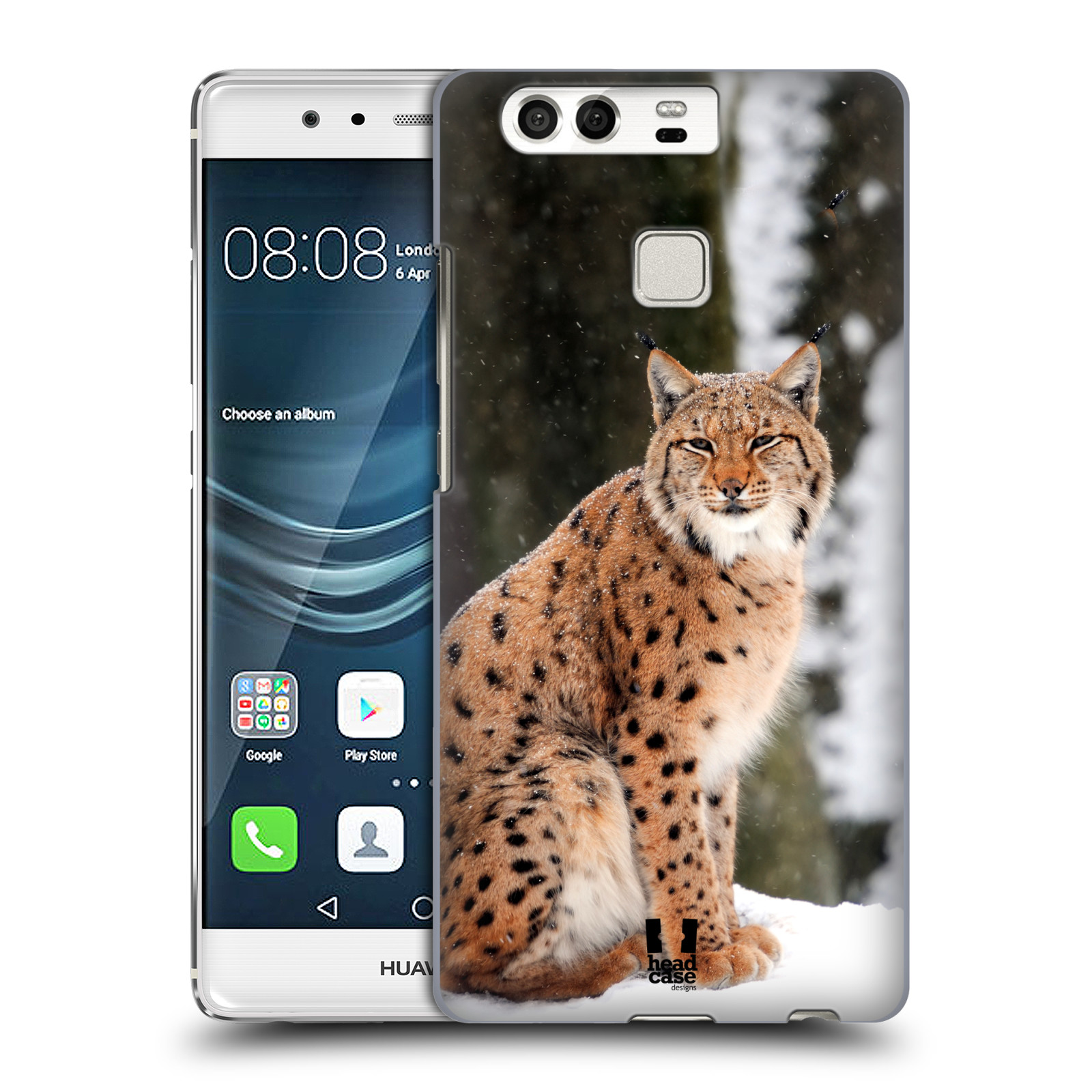 HEAD CASE plastový obal na mobil Huawei P9 / P9 DUAL SIM vzor slavná zvířata foto rys