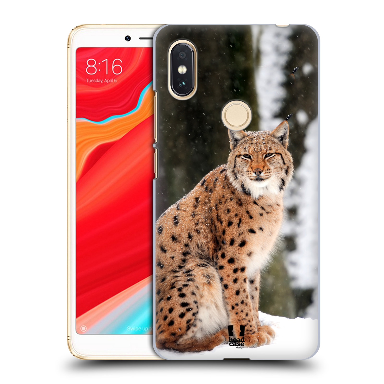 HEAD CASE plastový obal na mobil Xiaomi Redmi S2 vzor slavná zvířata foto rys