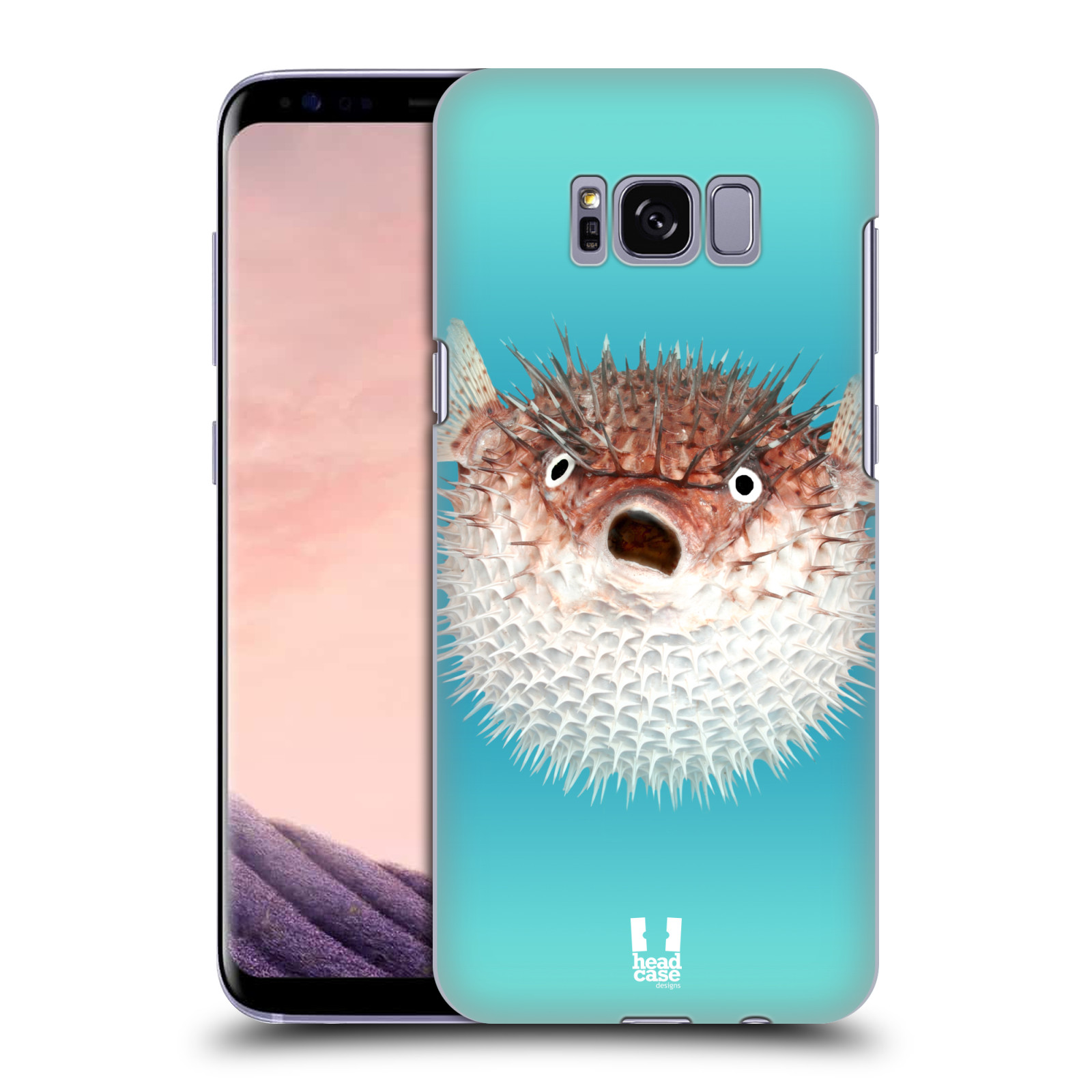 HEAD CASE plastový obal na mobil Samsung Galaxy S8 vzor slavná zvířata foto ježík hnědý